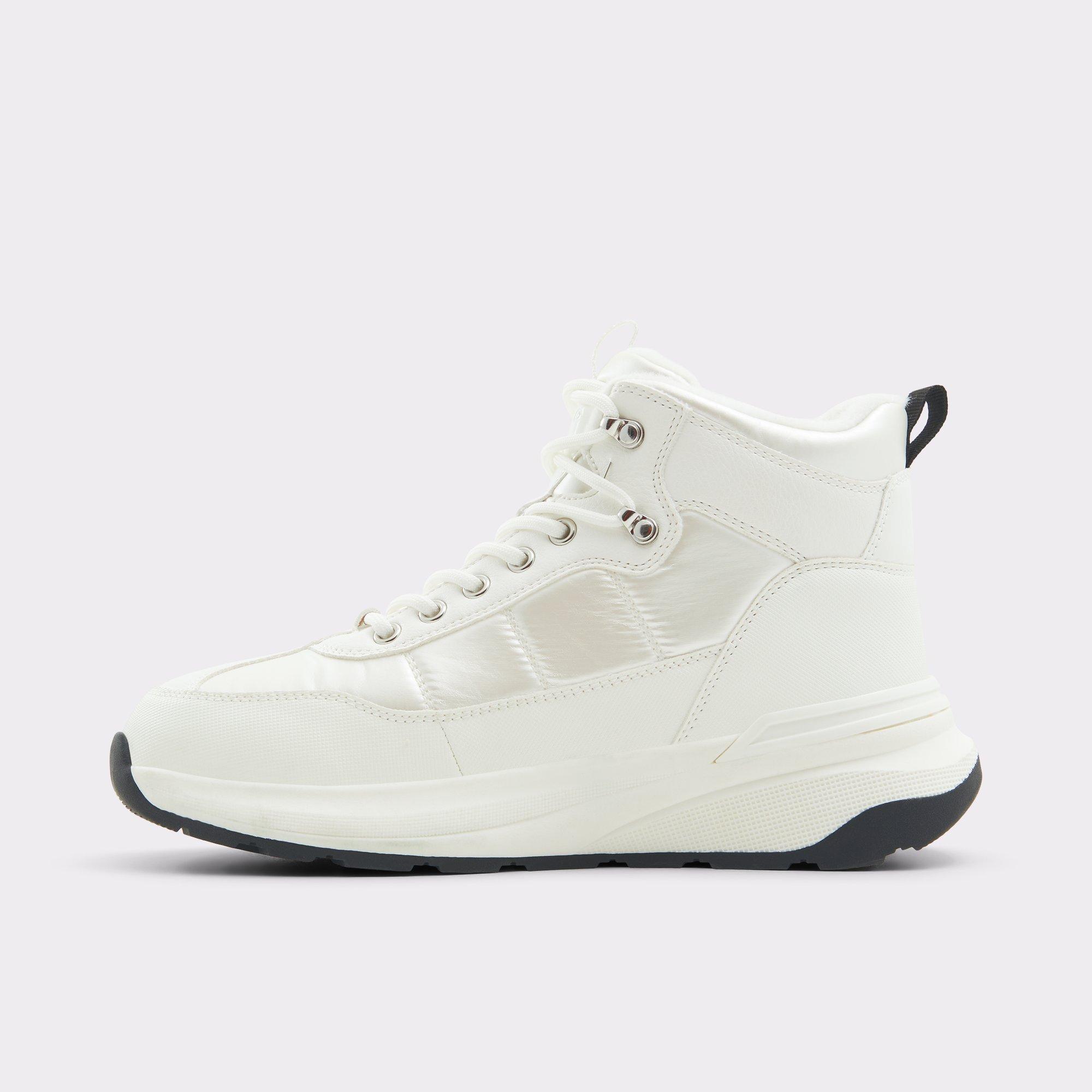 Priemeth White/Black Women's Winter boots | ALDO US Product Image