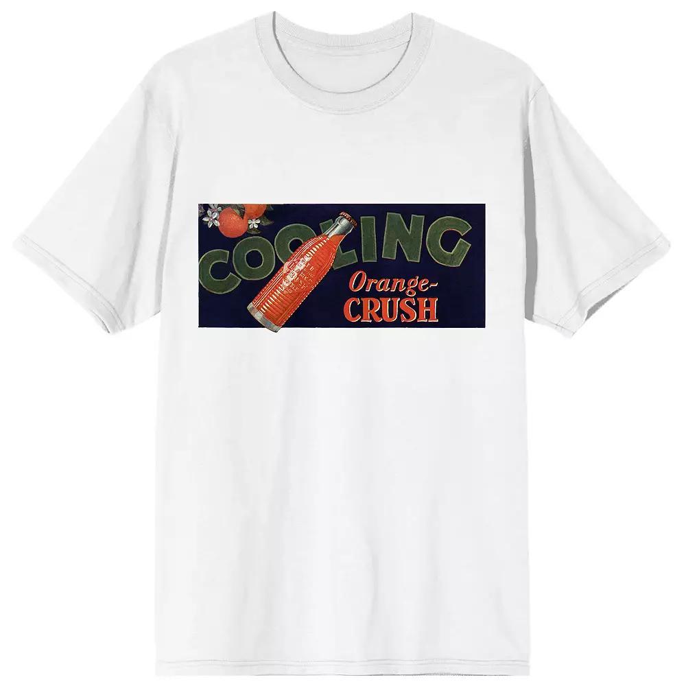 Men's Orange Crush Cooling Orange Tee, Size: XL, White Product Image
