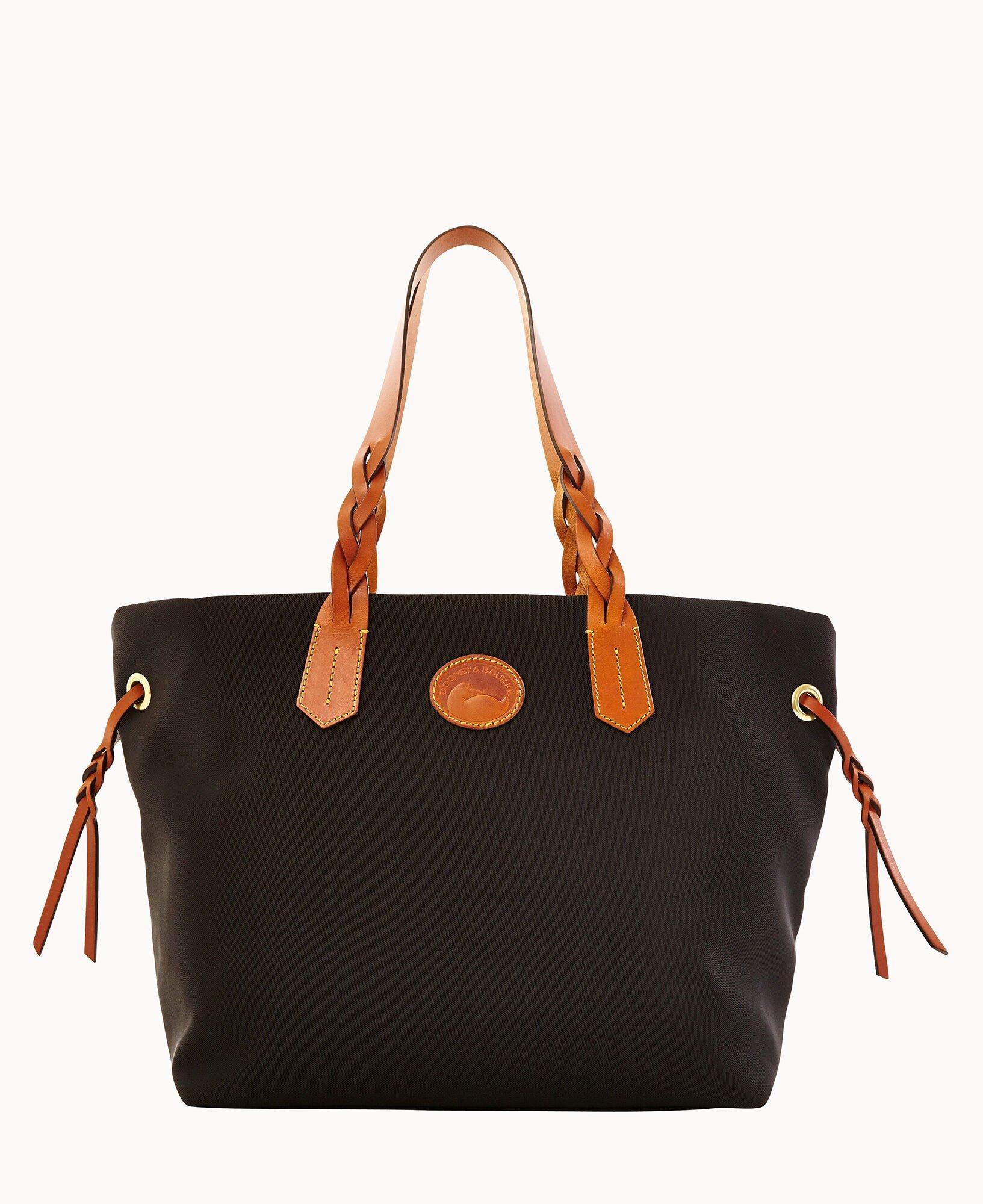 Dooney & Bourke Womens Nylon Fabric Shopper Bag in Red Product Image