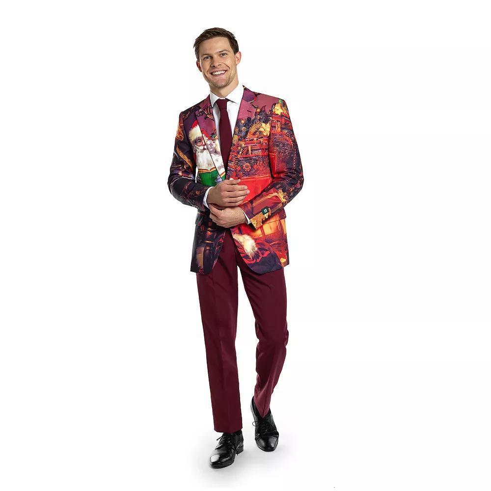 Men's OppoSuits Vintage Santa Claus Christmas Suit, Size: 46 - Regular, Classic Clause Product Image