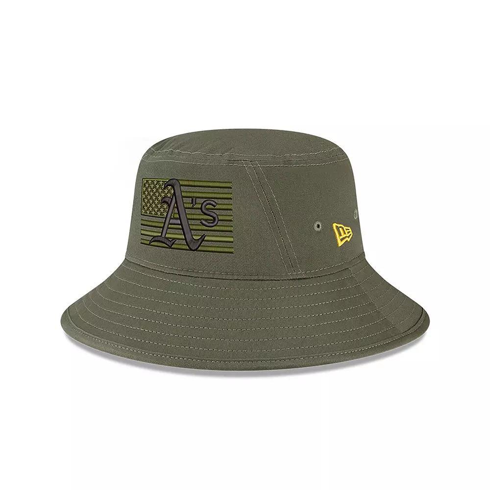 Mens New Era Oakland Athletics 2023 Armed Forces Day Bucket Hat Product Image