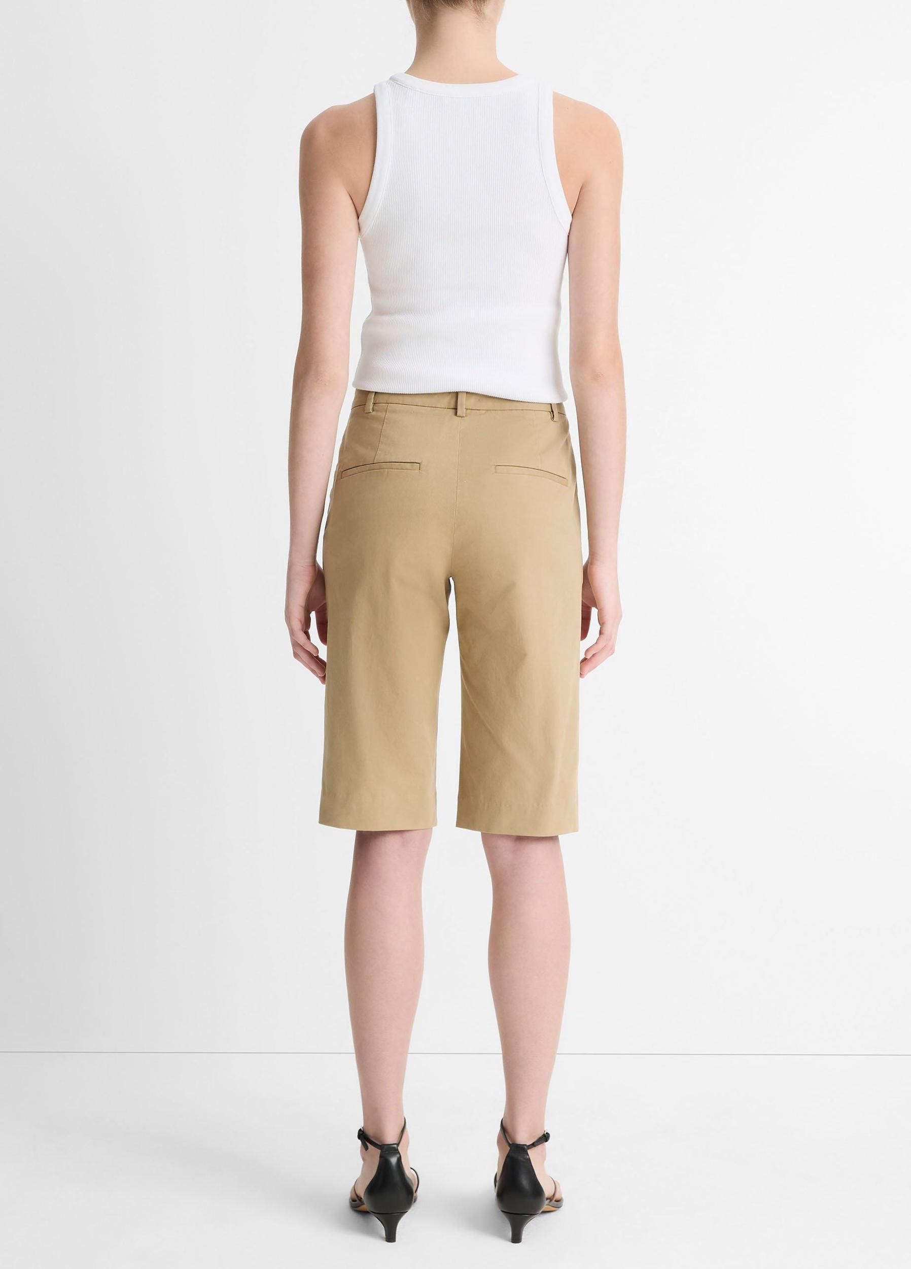 Italian Stretch-Cotton Chino Short Product Image