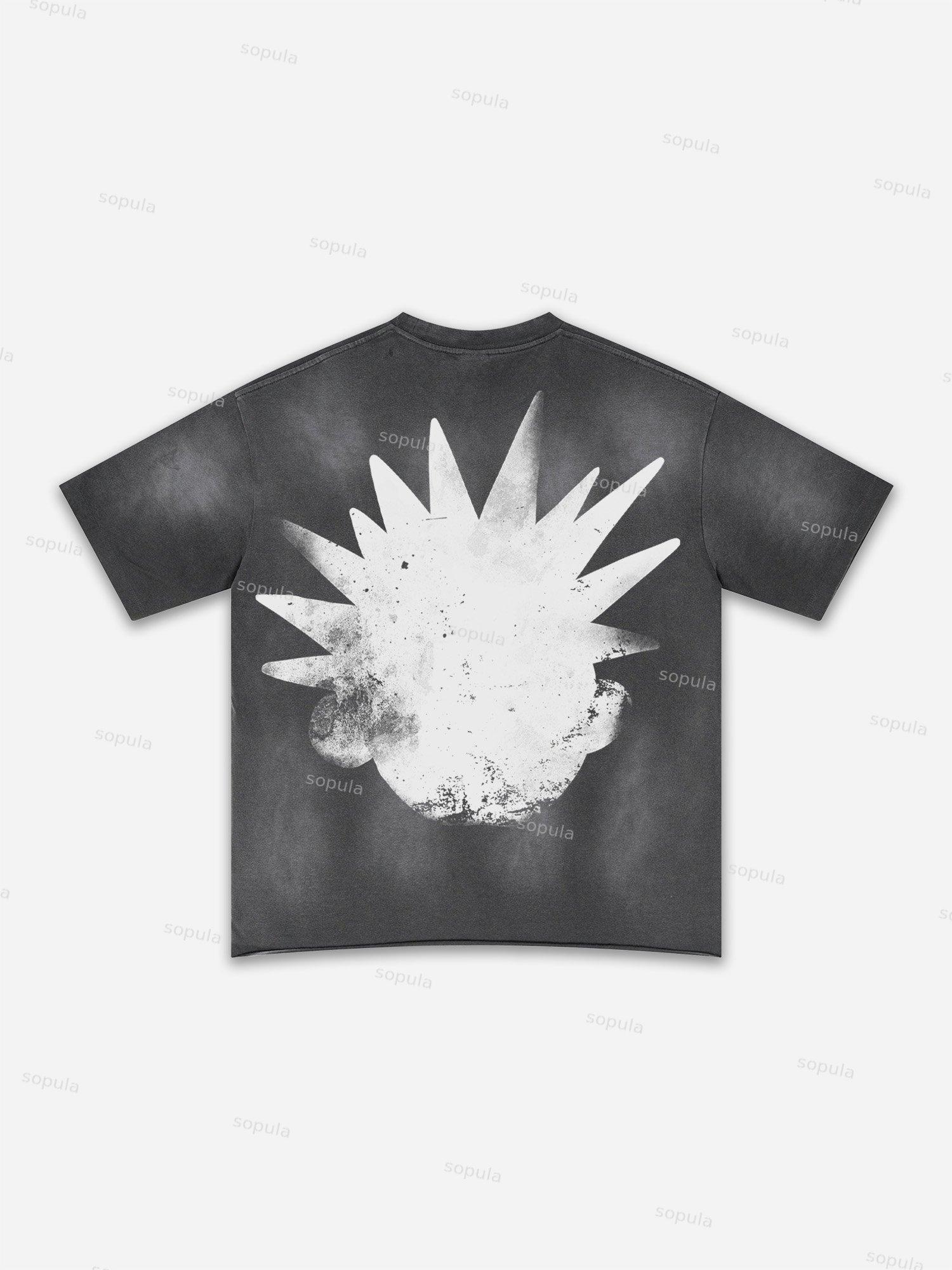 Coors Banquet Rodeo Print Washed T-shirt Product Image