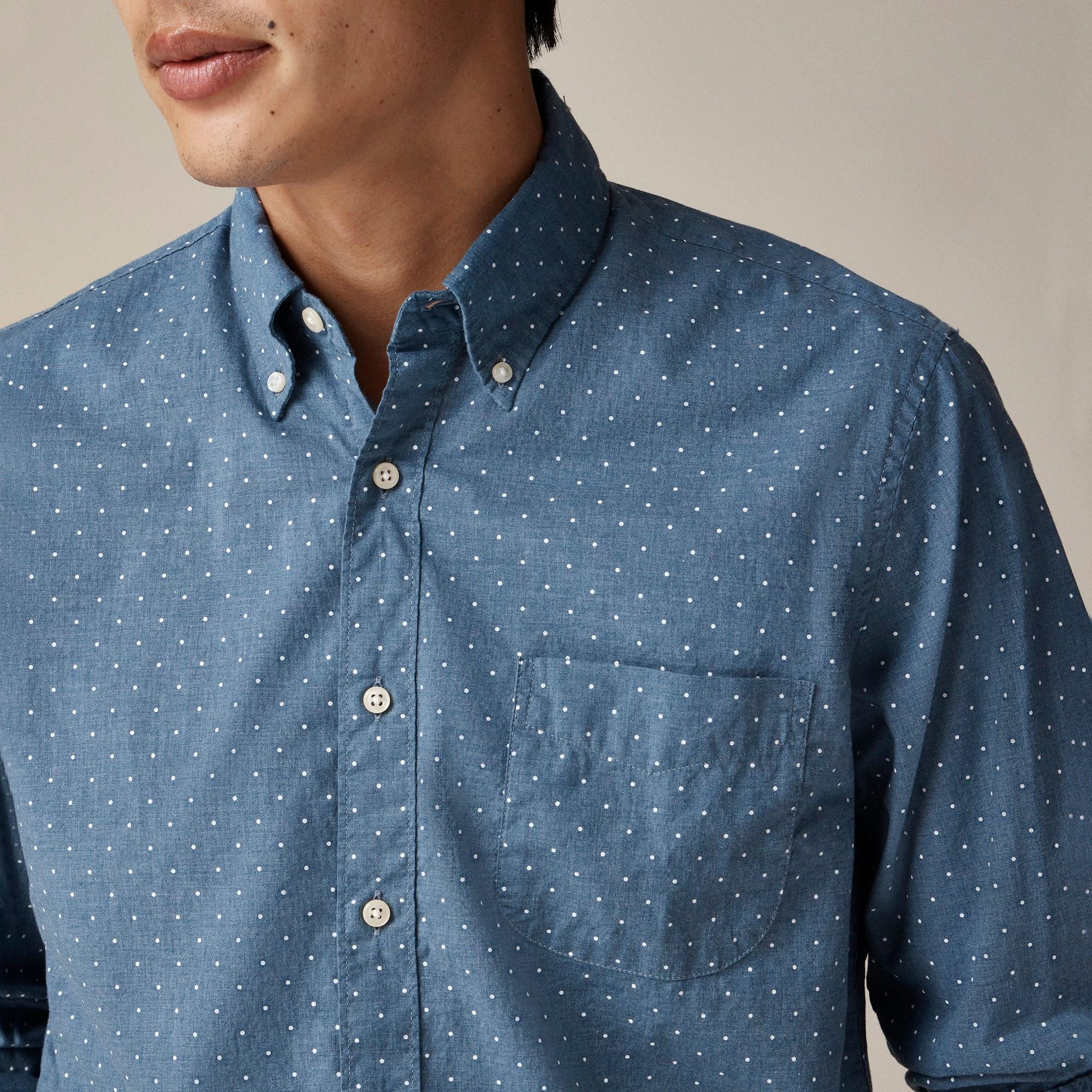 Secret Wash cotton poplin shirt Product Image