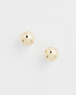 Gold Tone Stud Earrings Product Image