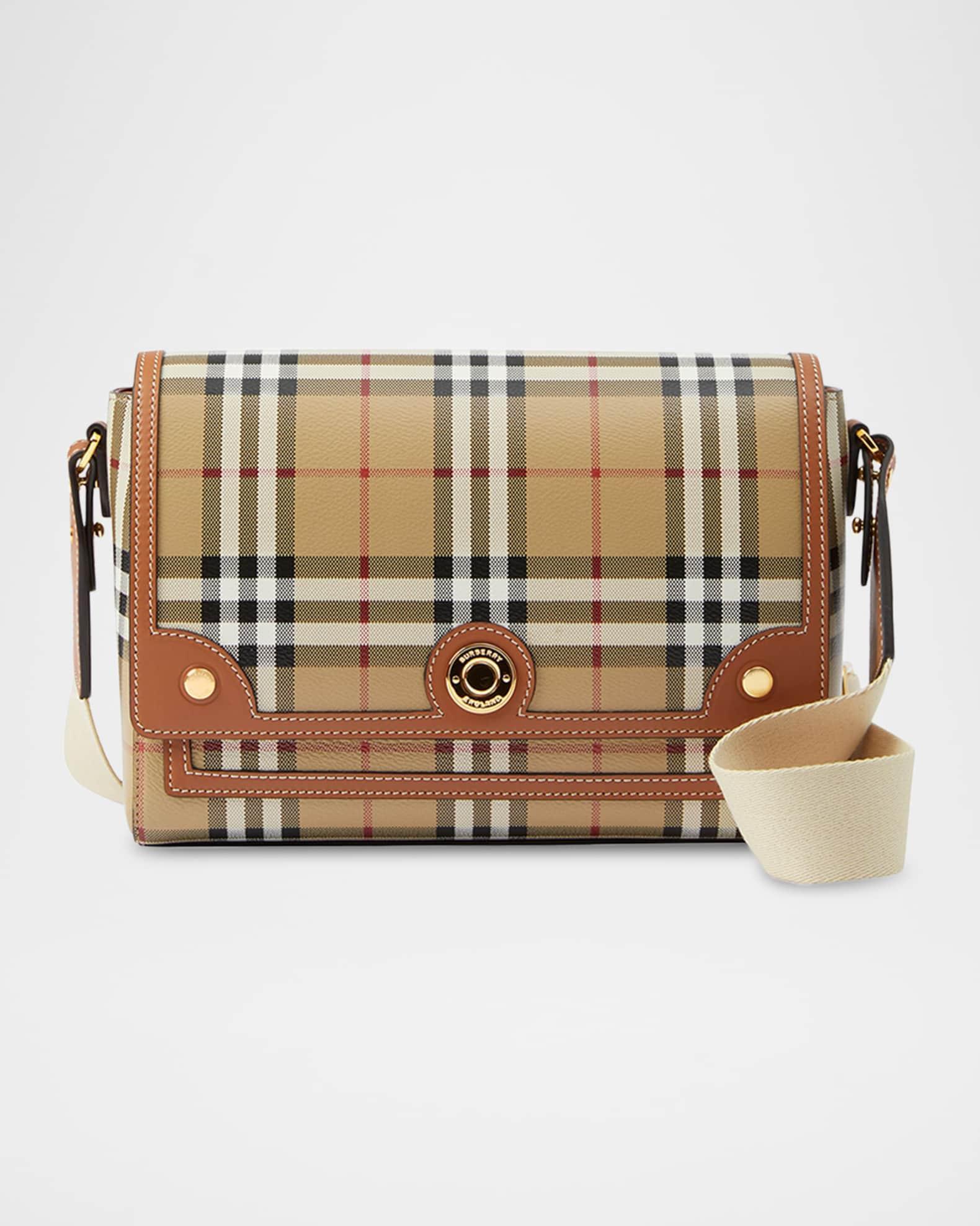 Note Medium Check Crossbody Bag Product Image