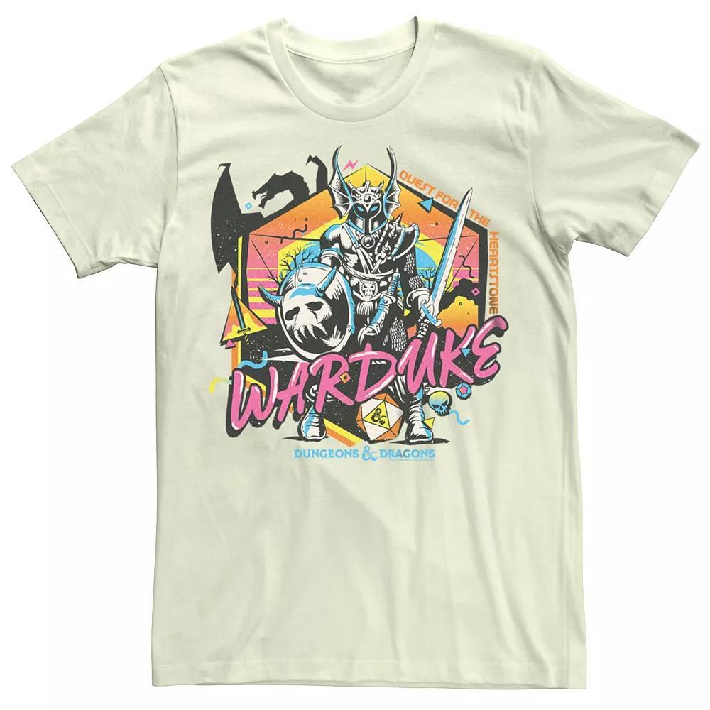 Men's Dungeons & Dragons Warduke Quest for the Heartstone Graphic Tee, Size: Large, Natural Product Image