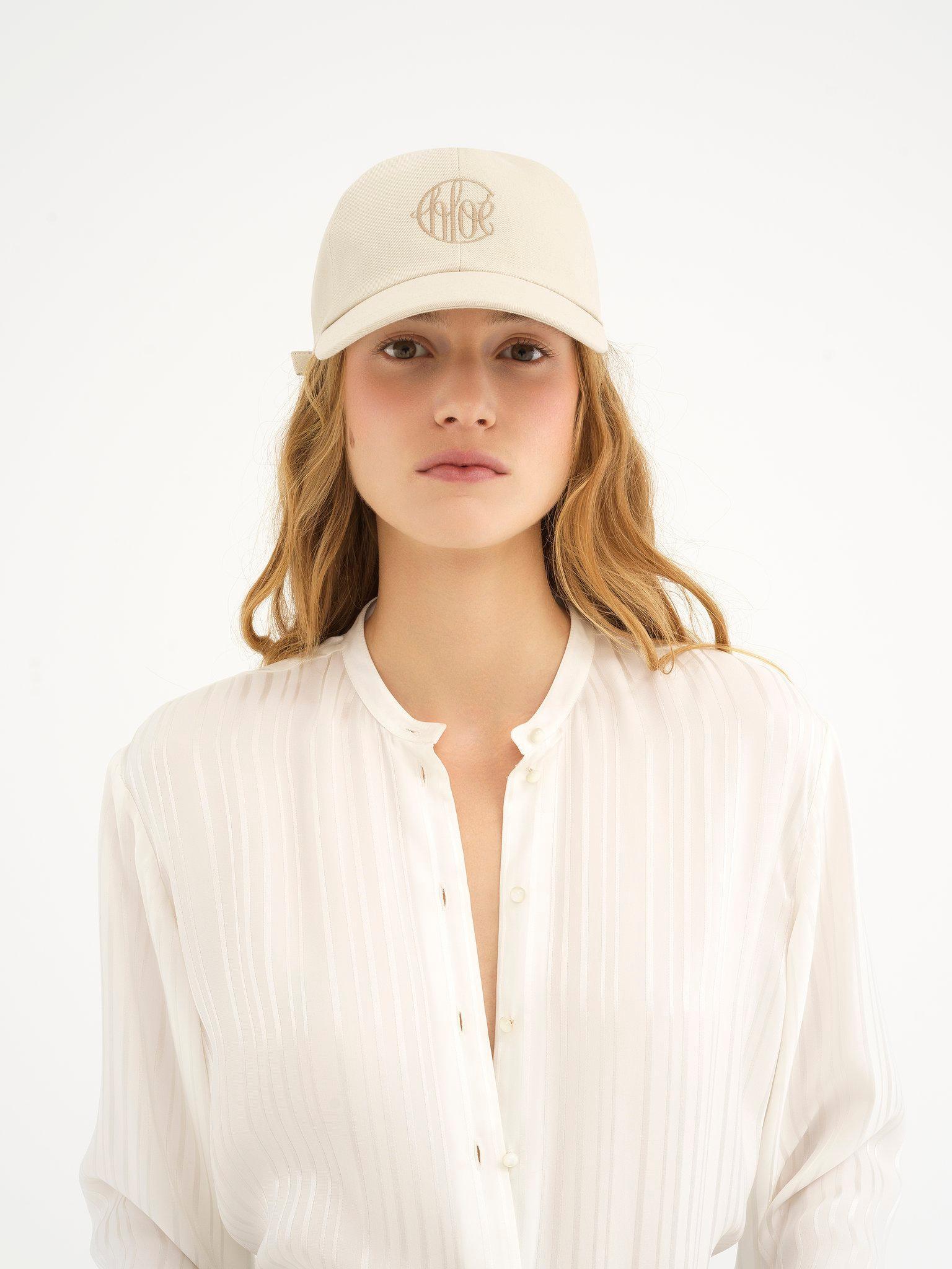 Swing cap in cotton gabardine Product Image