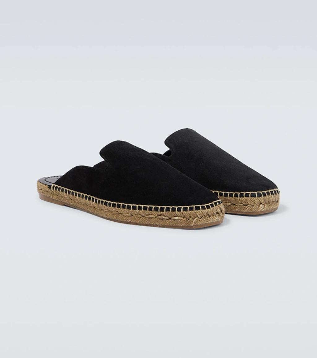 TOM FORD Suede Espadrilles In Black Product Image