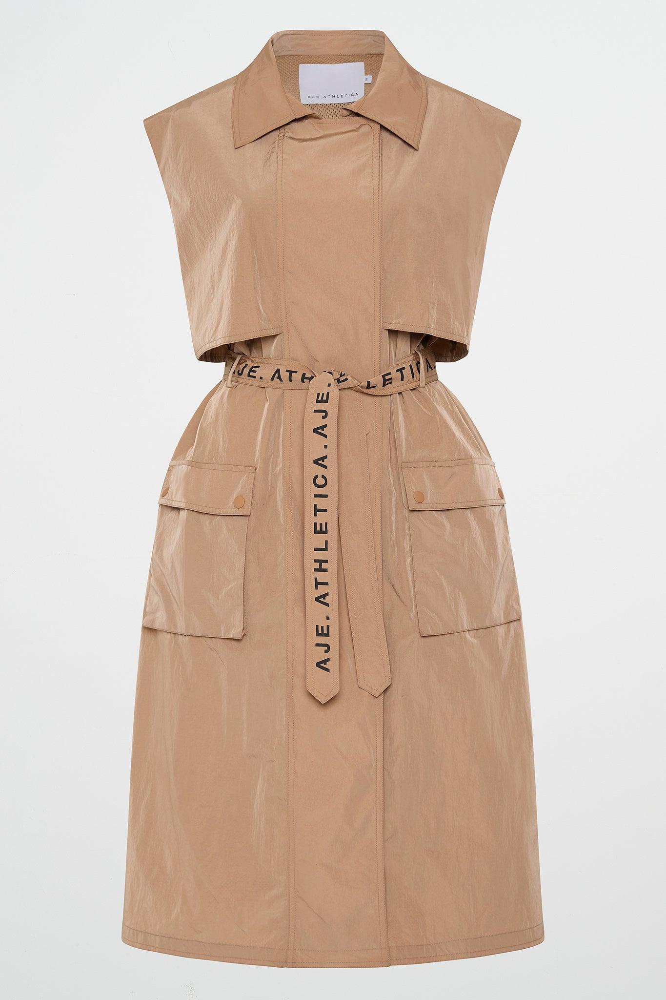 Longline Belted Vest 703 Product Image