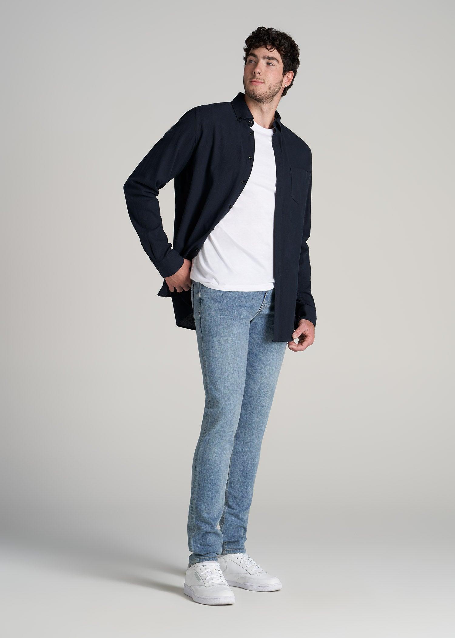 Travis SKINNY Jeans for Tall Men in New Fade Product Image
