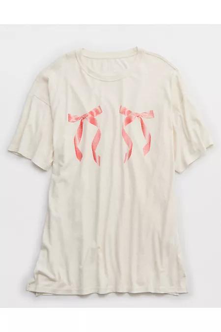 Aerie Sleep Happens Night Tee Women's Product Image