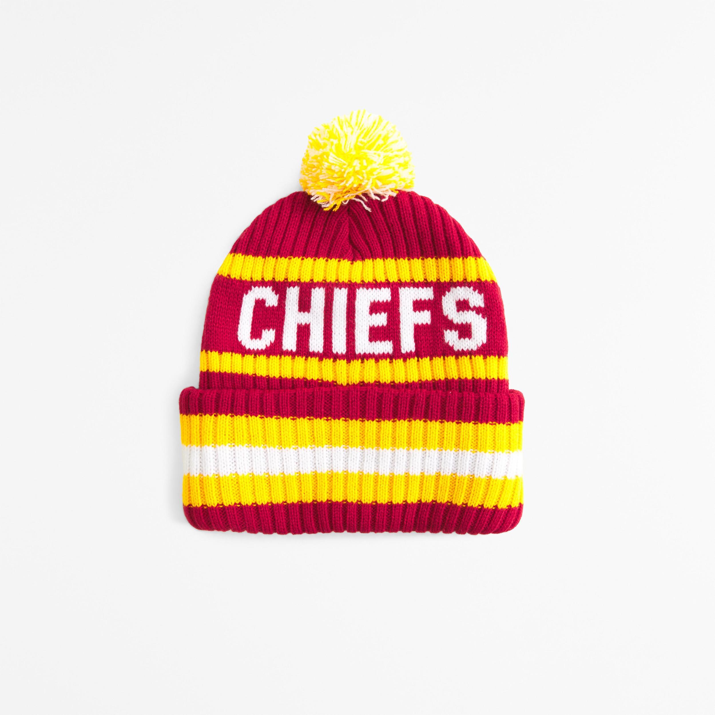 Los Angeles Rams Pom Beanie Product Image