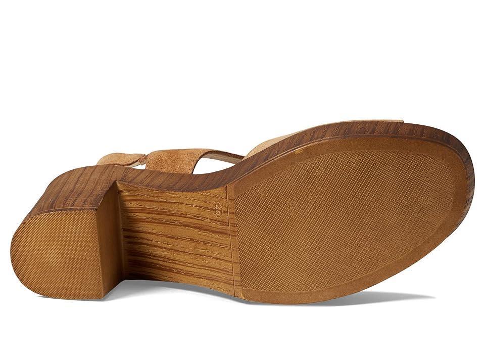 Spring Step Gamona Women's Cork Heeled Sandals, Size: 39, Suede Product Image