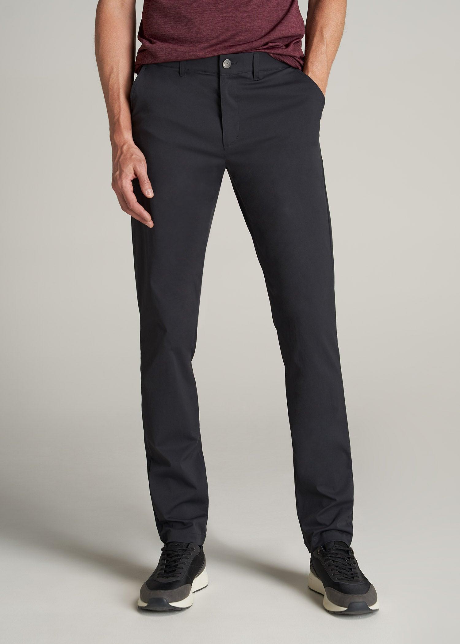 TAPERED FIT Traveler Chino Pants for Tall Men in Light Khaki Product Image