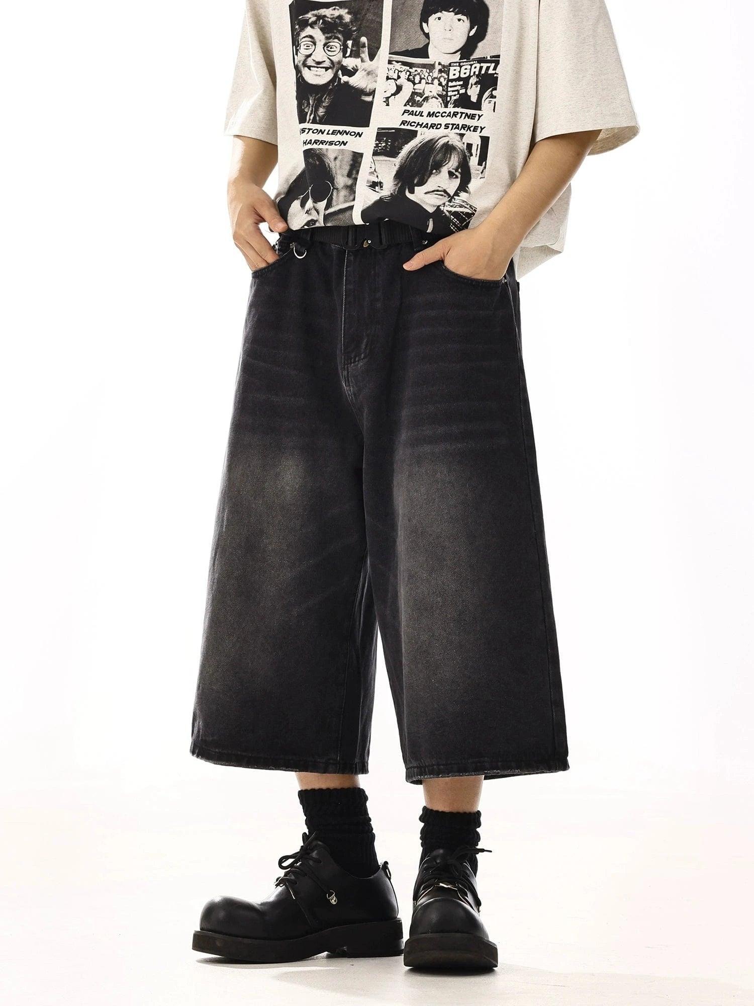 RT No. 13043 LONG DENIM SHORTS Product Image