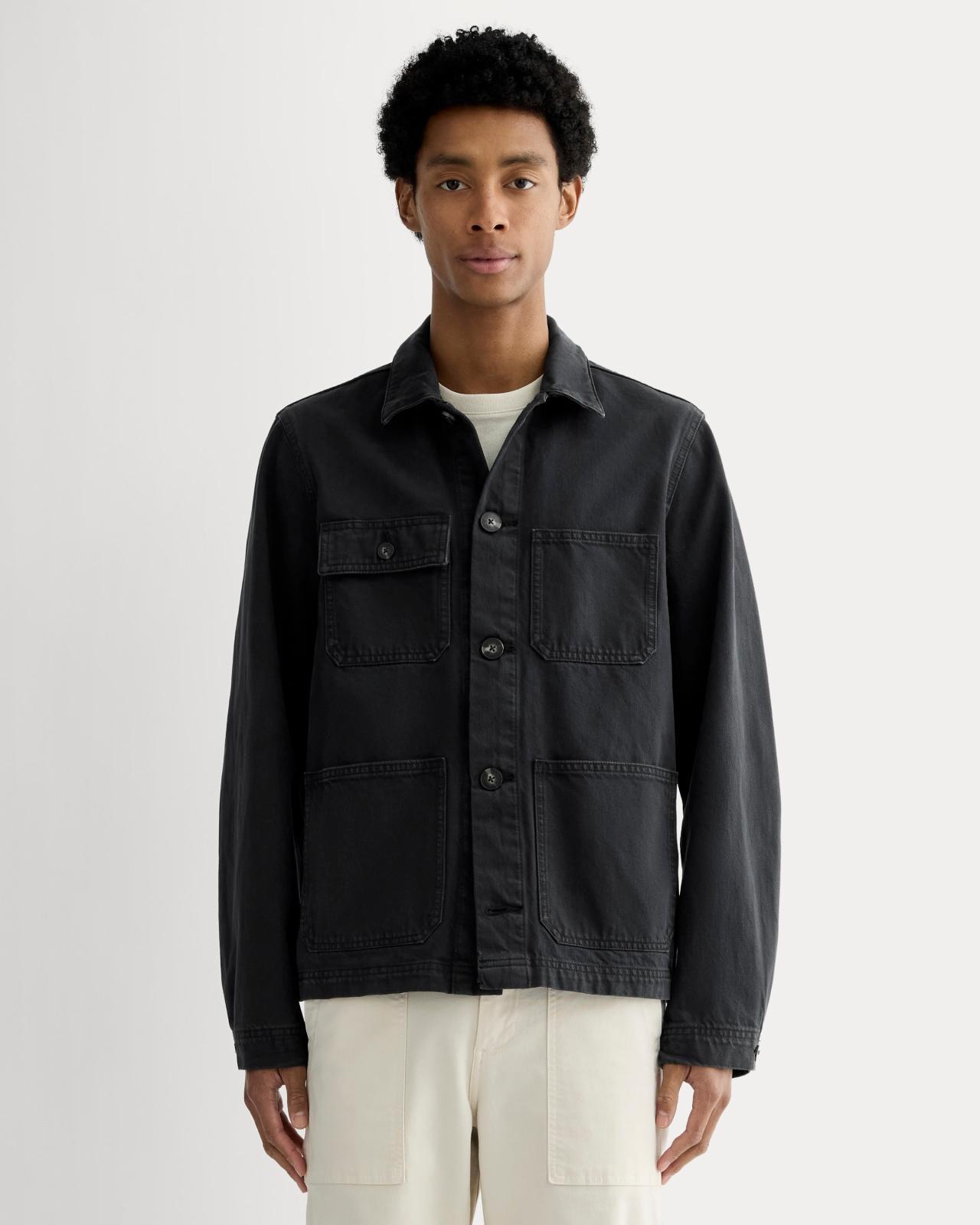Mens Denim Utility Jacket by Everlane Product Image