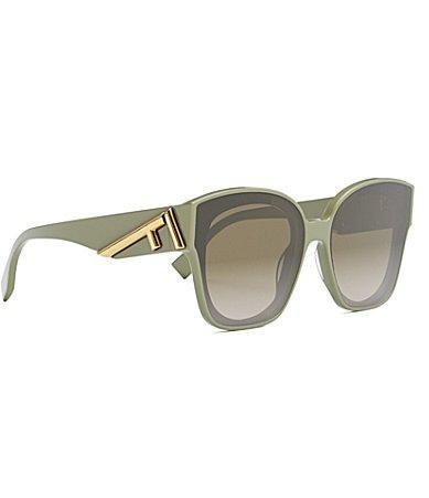 Oversized F Logo Acetate Cat-Eye Sunglasses Product Image