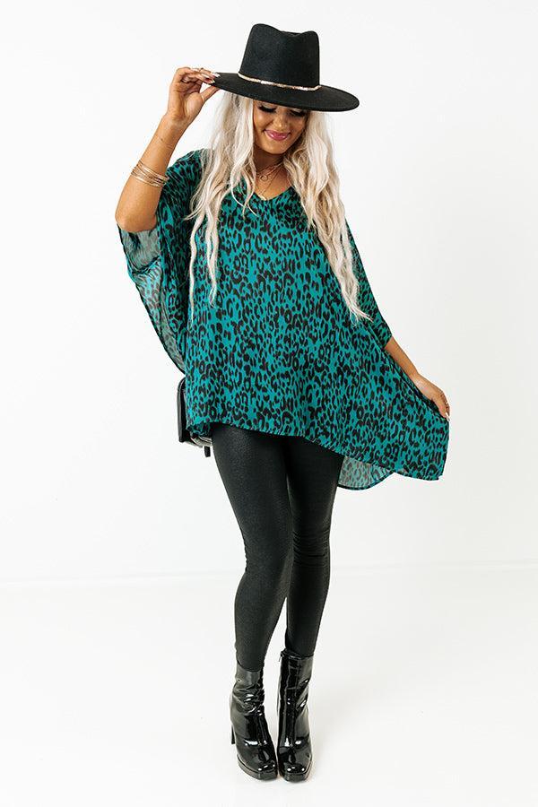 The Vianna High Waist Crocodile Print Legging Product Image
