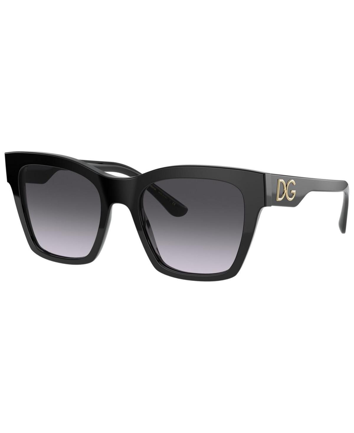 Dolce  Gabbana Womens Dg4384 53mm Tortoise Square Sunglasses Product Image