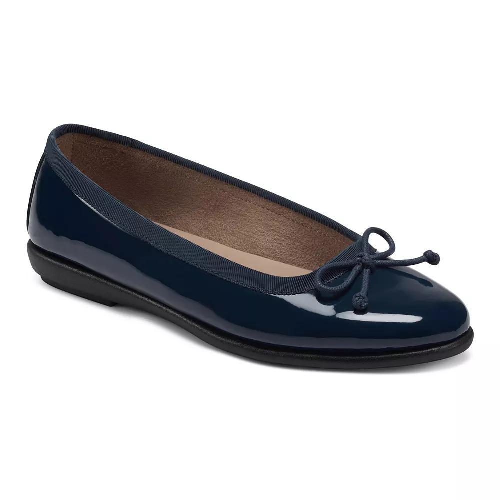 Aerosoles Homebet Women's Flats, Size: 10.5, Blue Patent Product Image