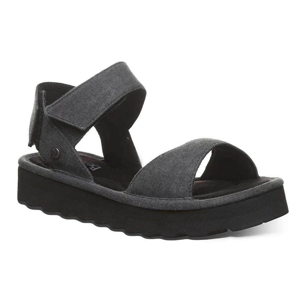 Bearpaw Crest Women's Slingback Platform Sandals, Size: 9, Black Product Image