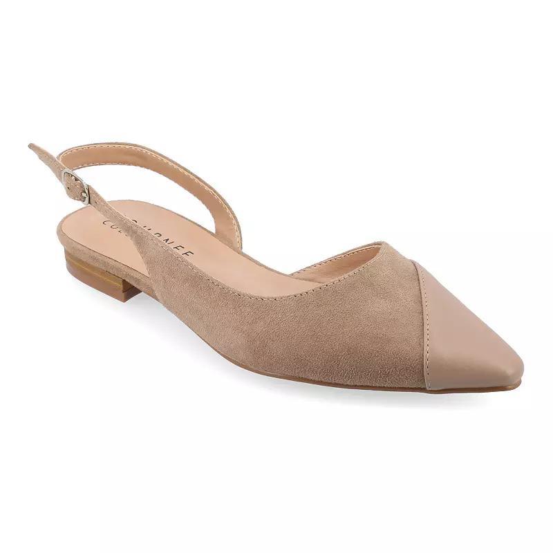 Journee Tru Comfort Foam™ Daphnne Women's Flats, Size: 8, Brown Product Image