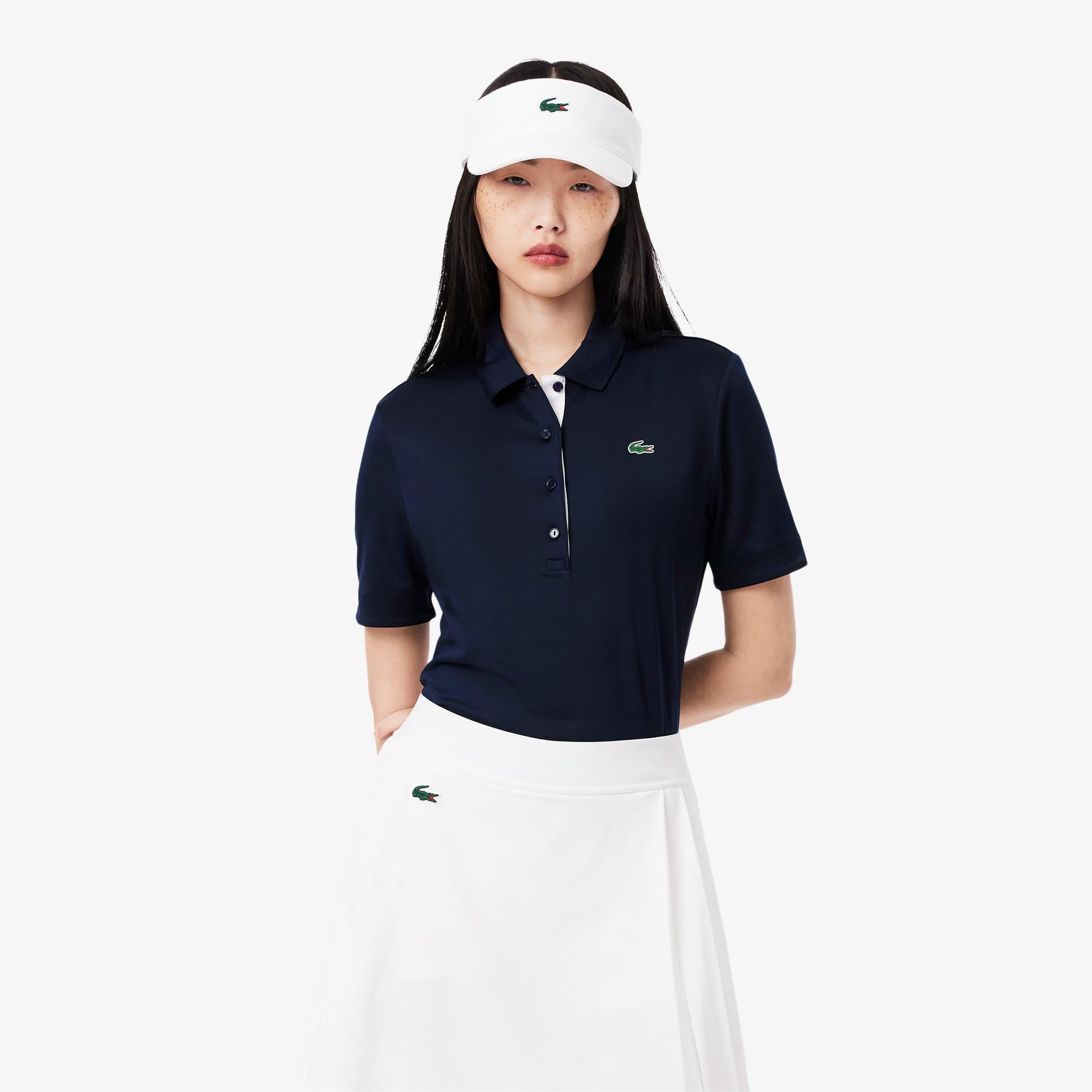 Women's Slim Fit UV Protect Stretch Golf Polo Product Image