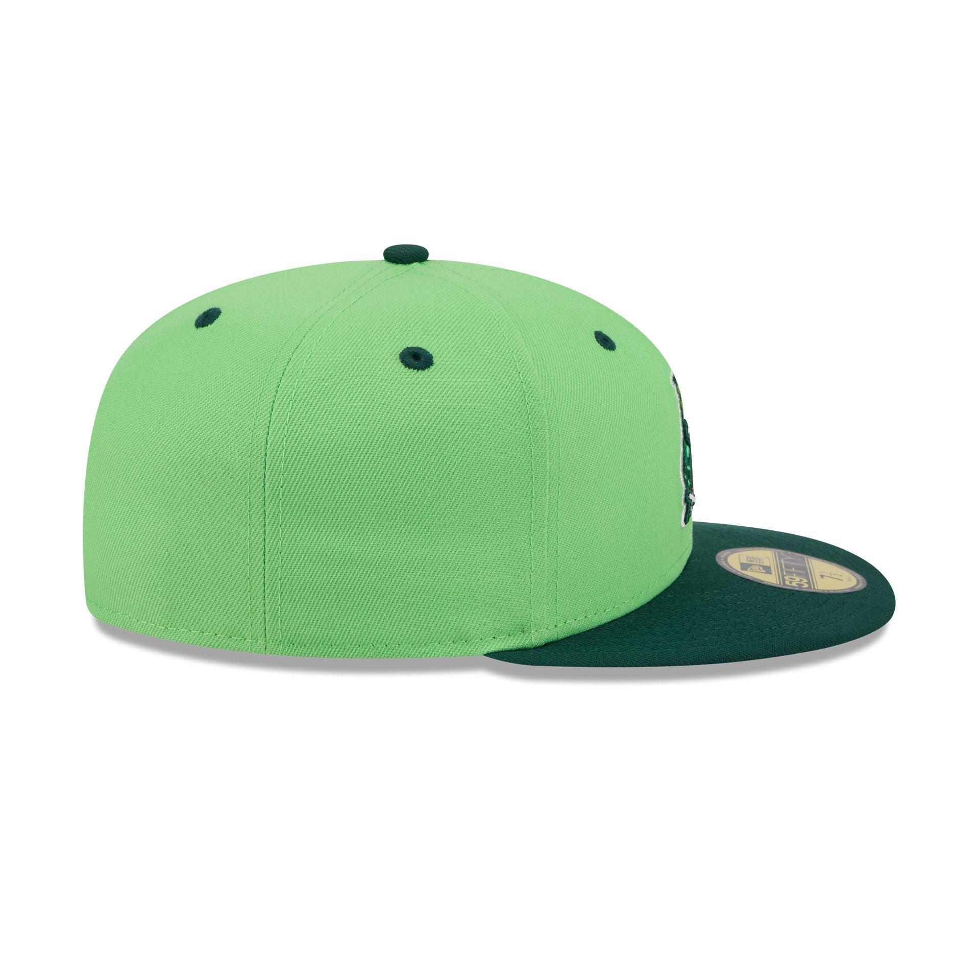 Hartford Yard Goats Theme Night Green 59FIFTY Fitted Hat Male Product Image