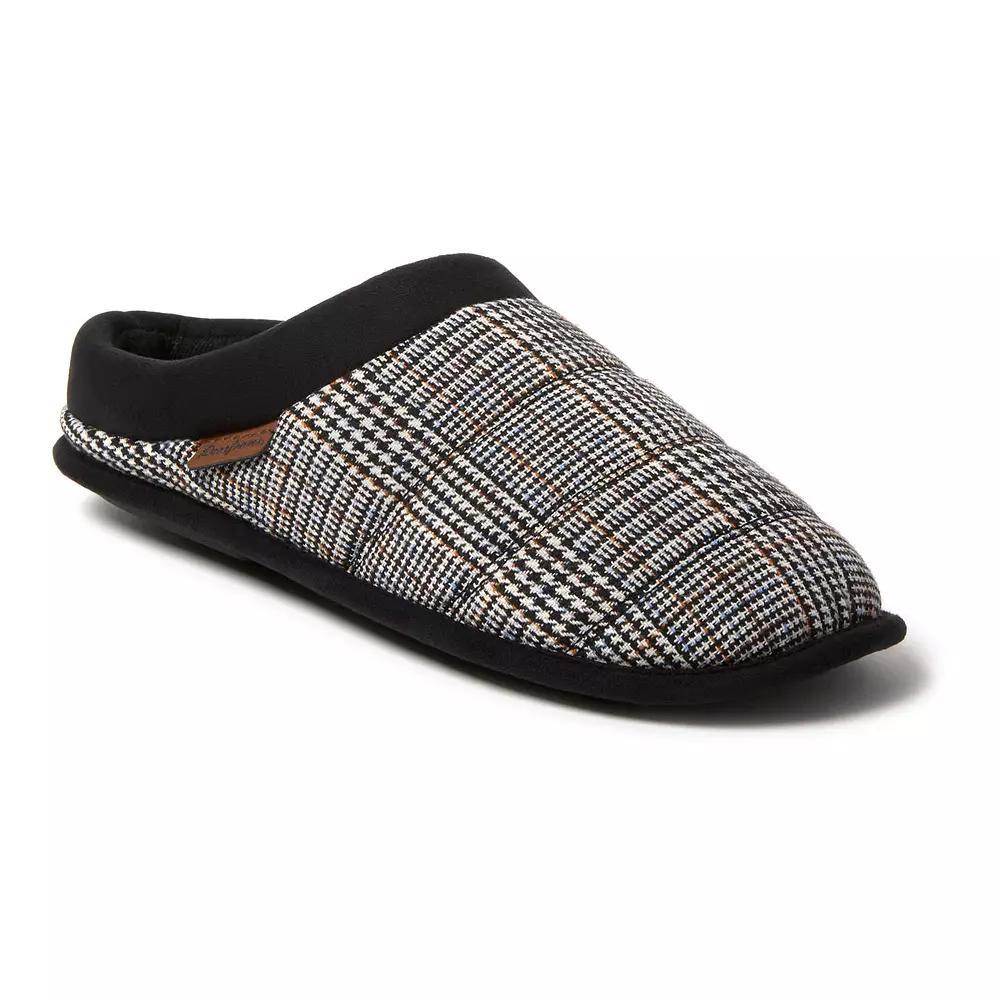Dearfoams Asher Men's Clog Slippers, Size: Large, Black Product Image