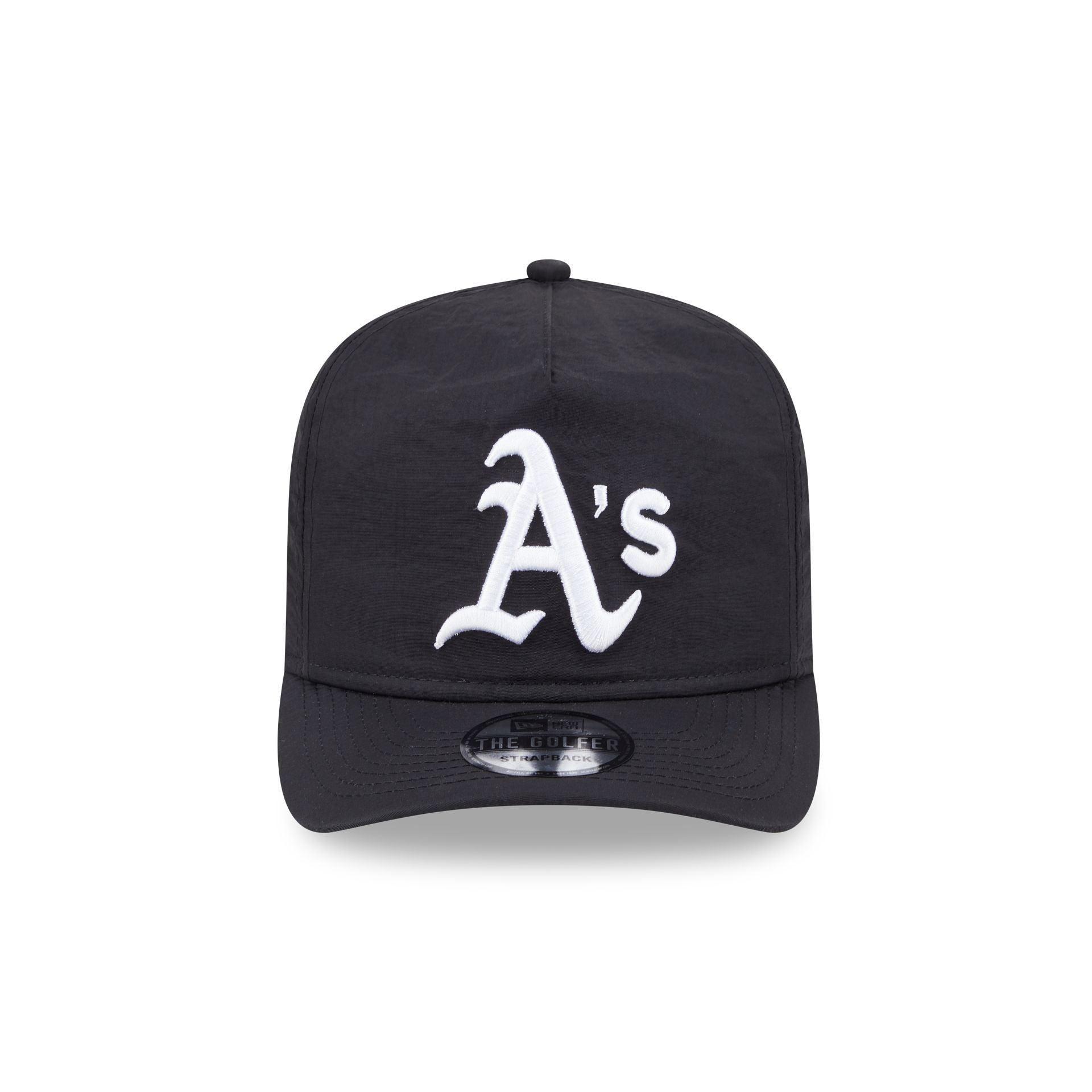 Atlanta Braves Black Script Safety Pin 59FIFTY A-Frame Fitted Hat Male Product Image