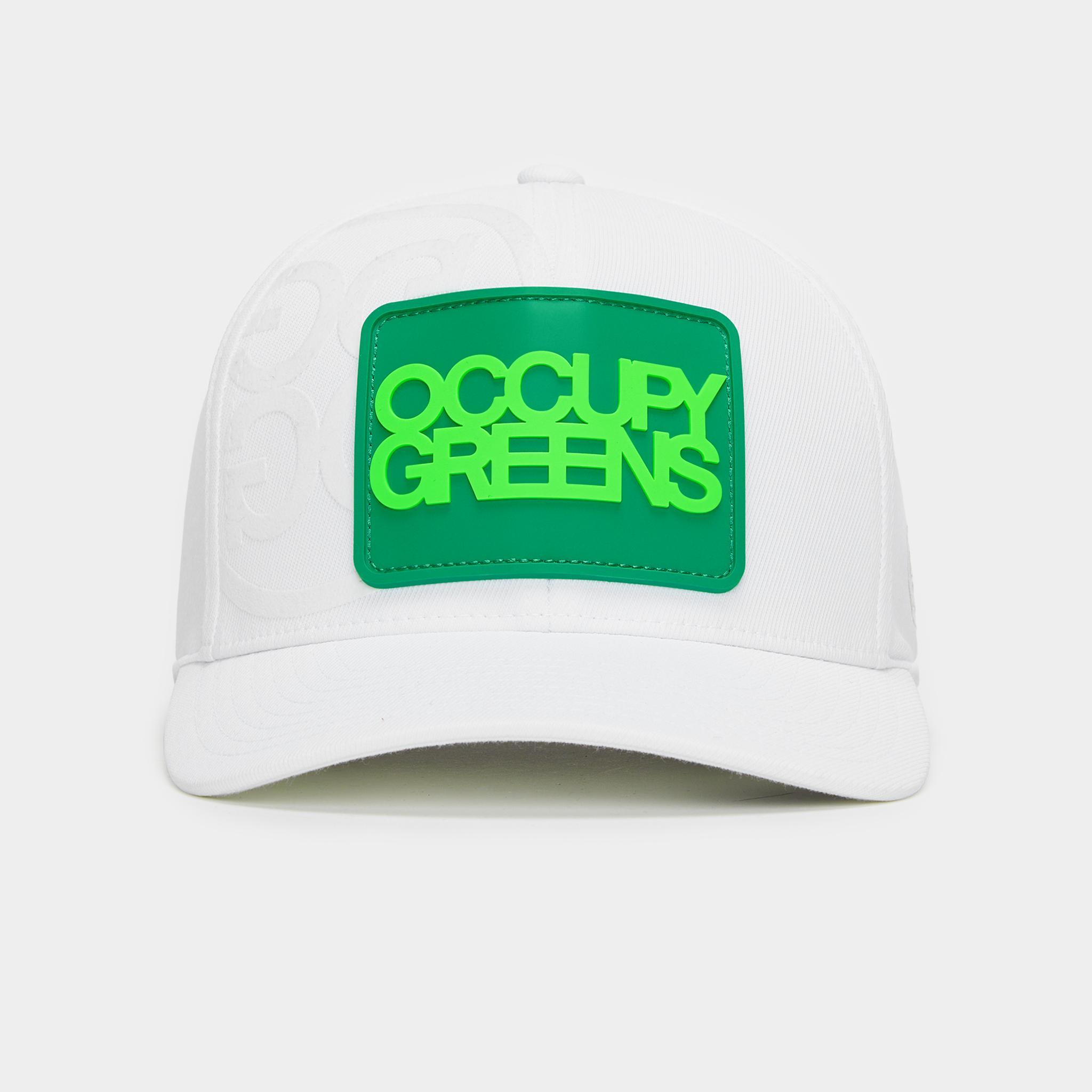 OCCUPY GREENS STRETCH TWILL SNAPBACK HAT Product Image