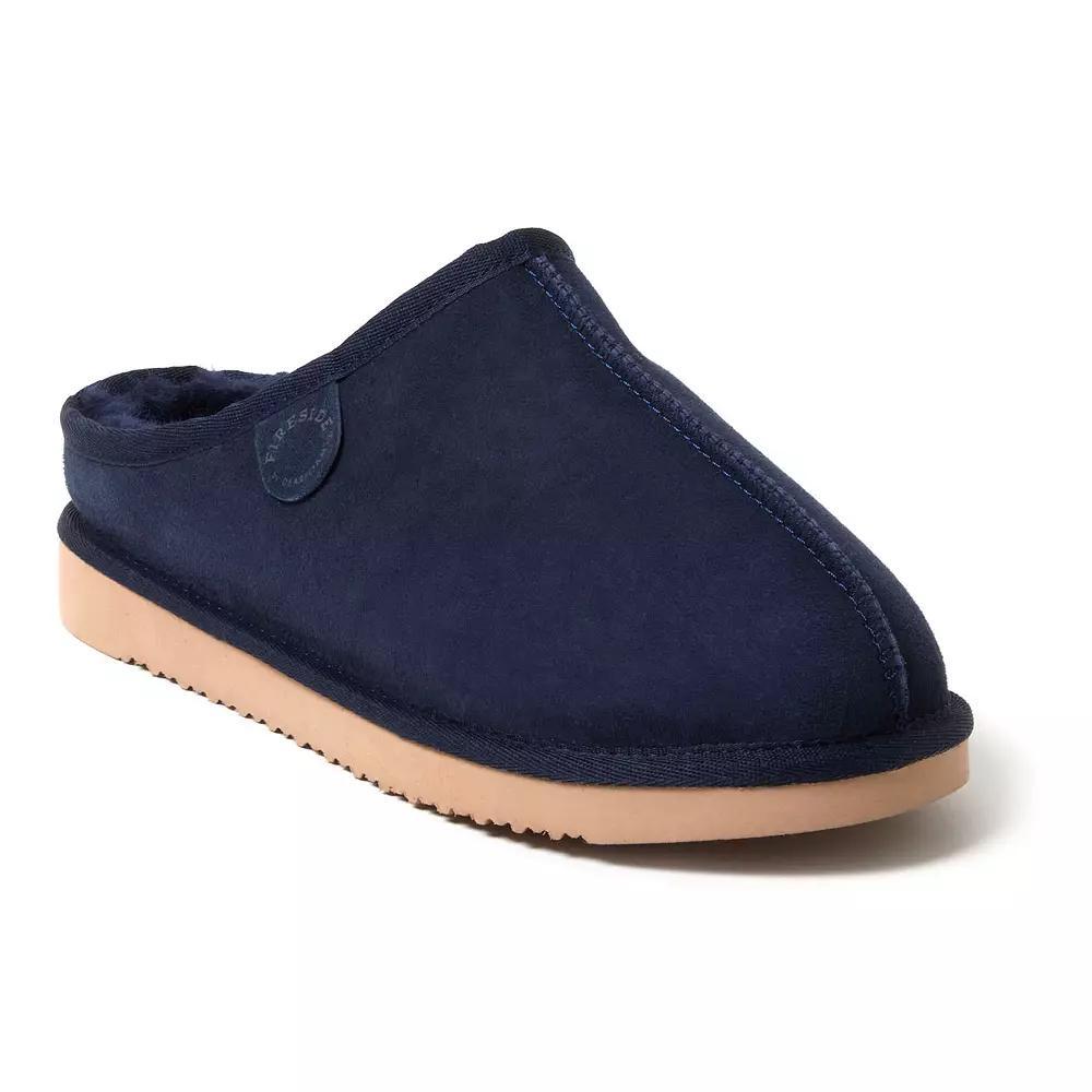 Dearfoams Fireside Greta Women's Genuine Shearling Clog Slippers, Size: 11, Brown Product Image
