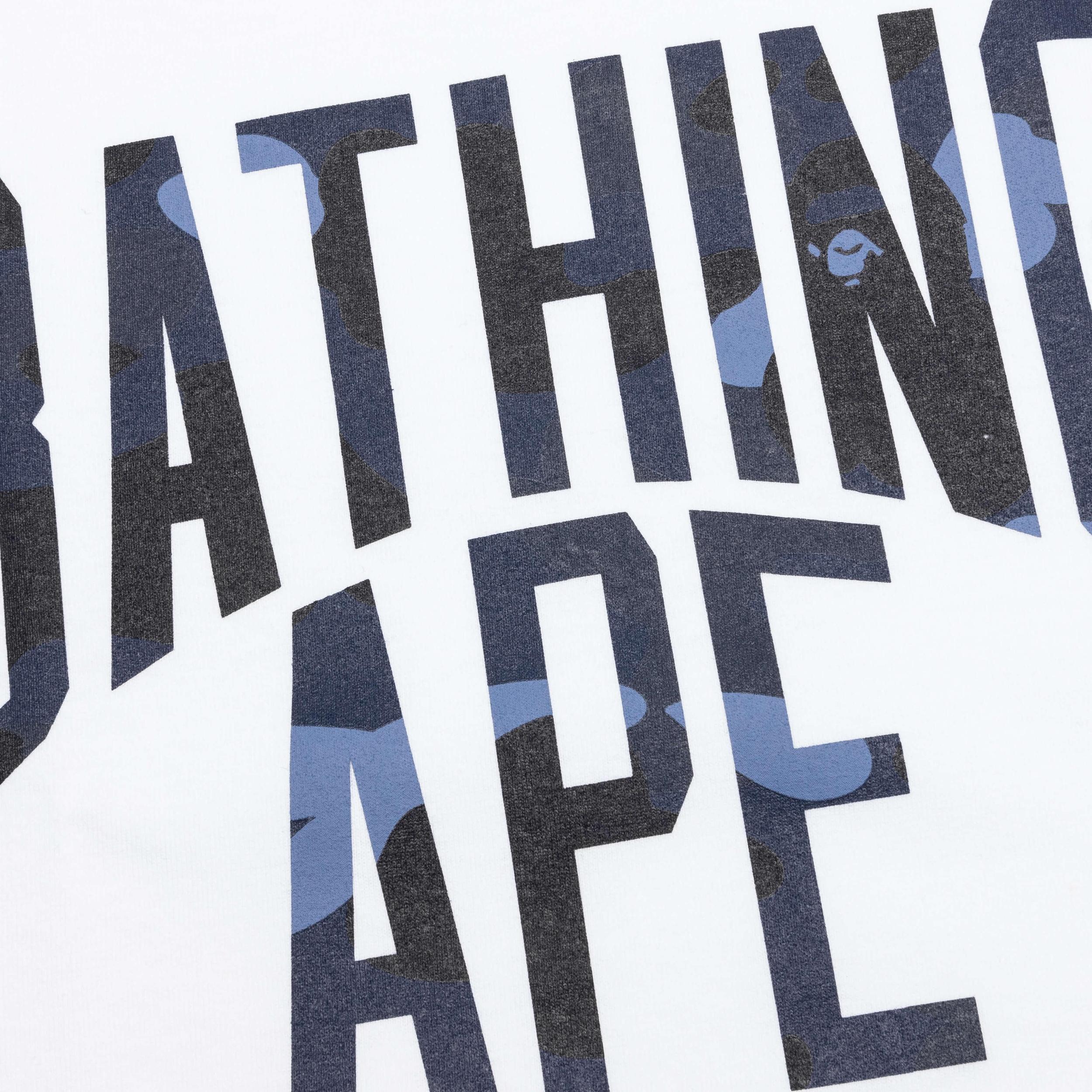 Color Camo Bathing Ape Tee - White Male Product Image