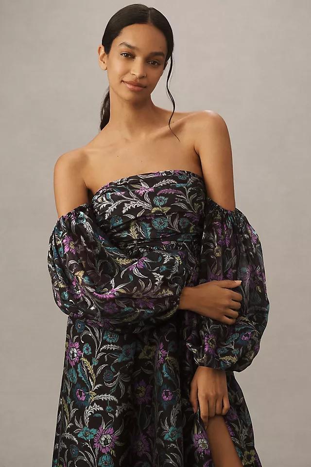 BHLDN Alissa Off-The-Shoulder Organza Maxi Dress Product Image