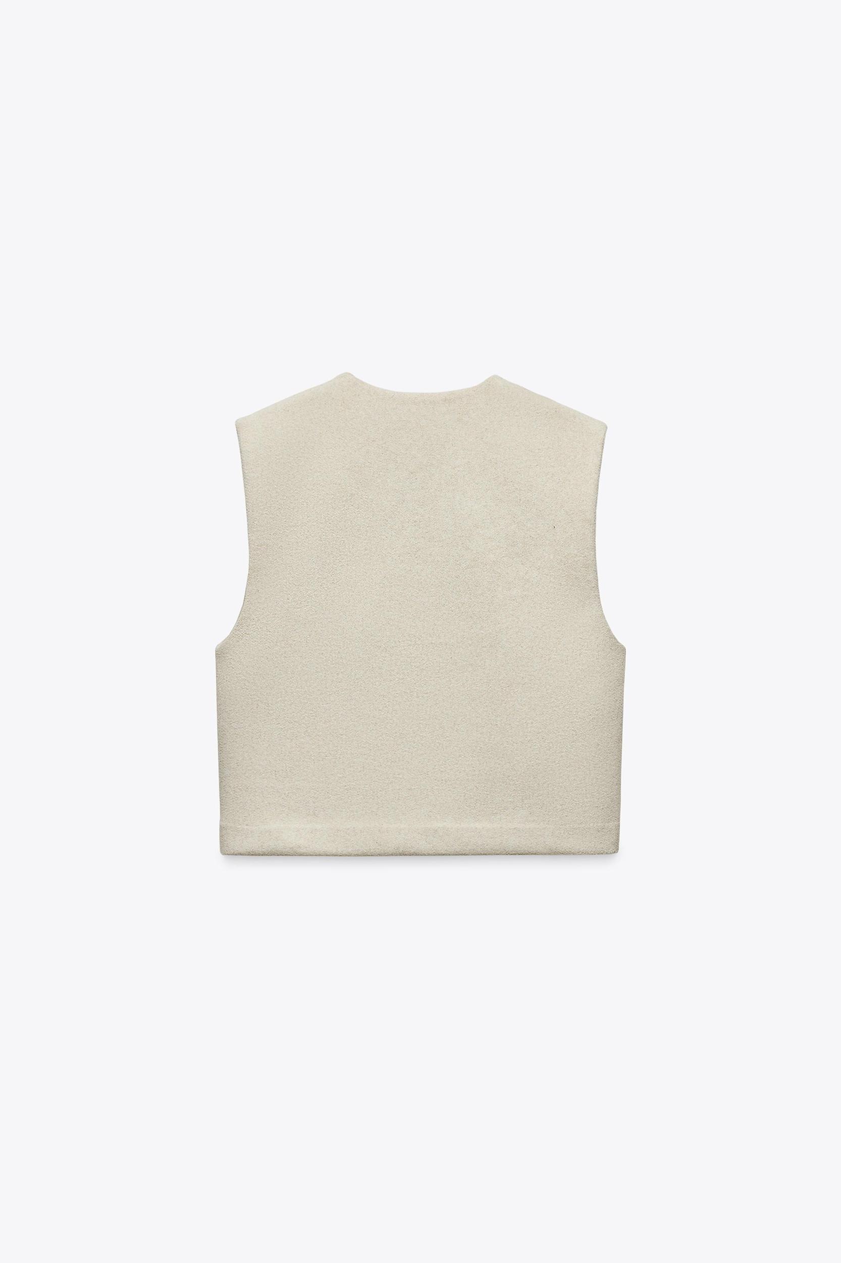 SOFT V-NECK VEST Product Image
