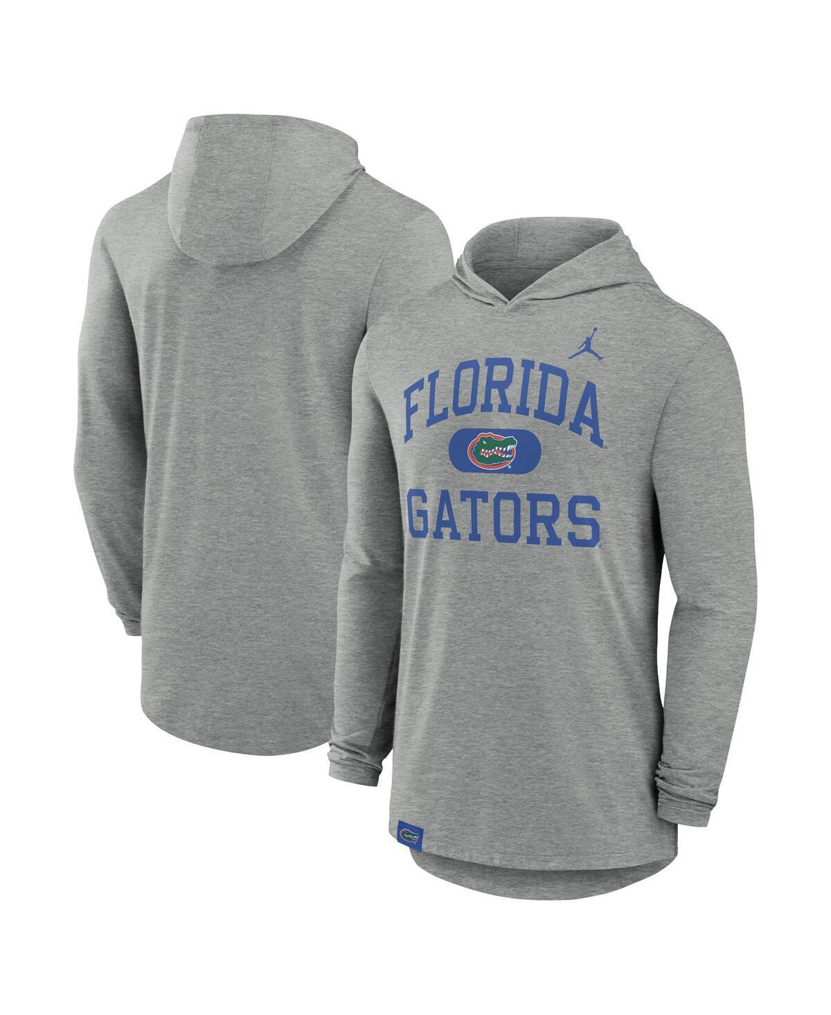 Florida Gators Blitz Nike Men's Dri-FIT College Long-Sleeve Hooded T-Shirt Product Image