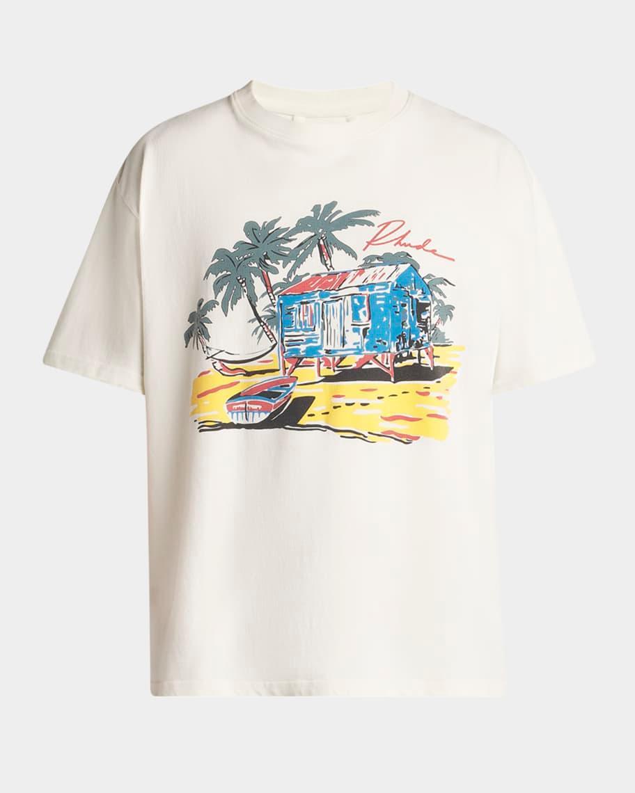 Mens Beachside Graphic T-Shirt Product Image