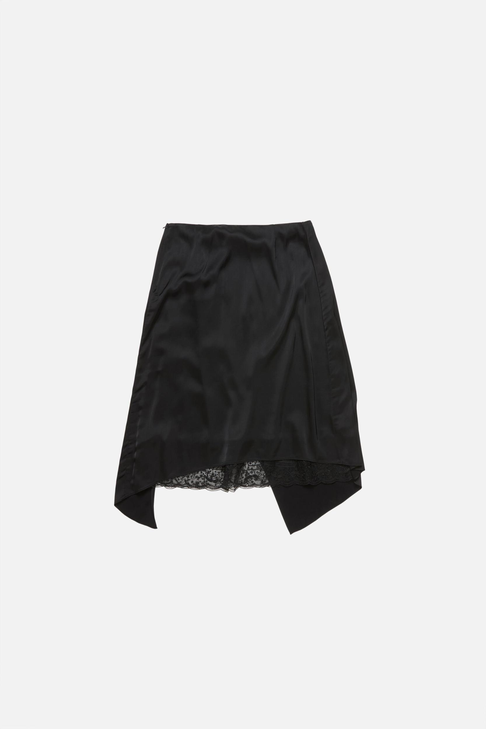 Layered Satin Skirt Product Image