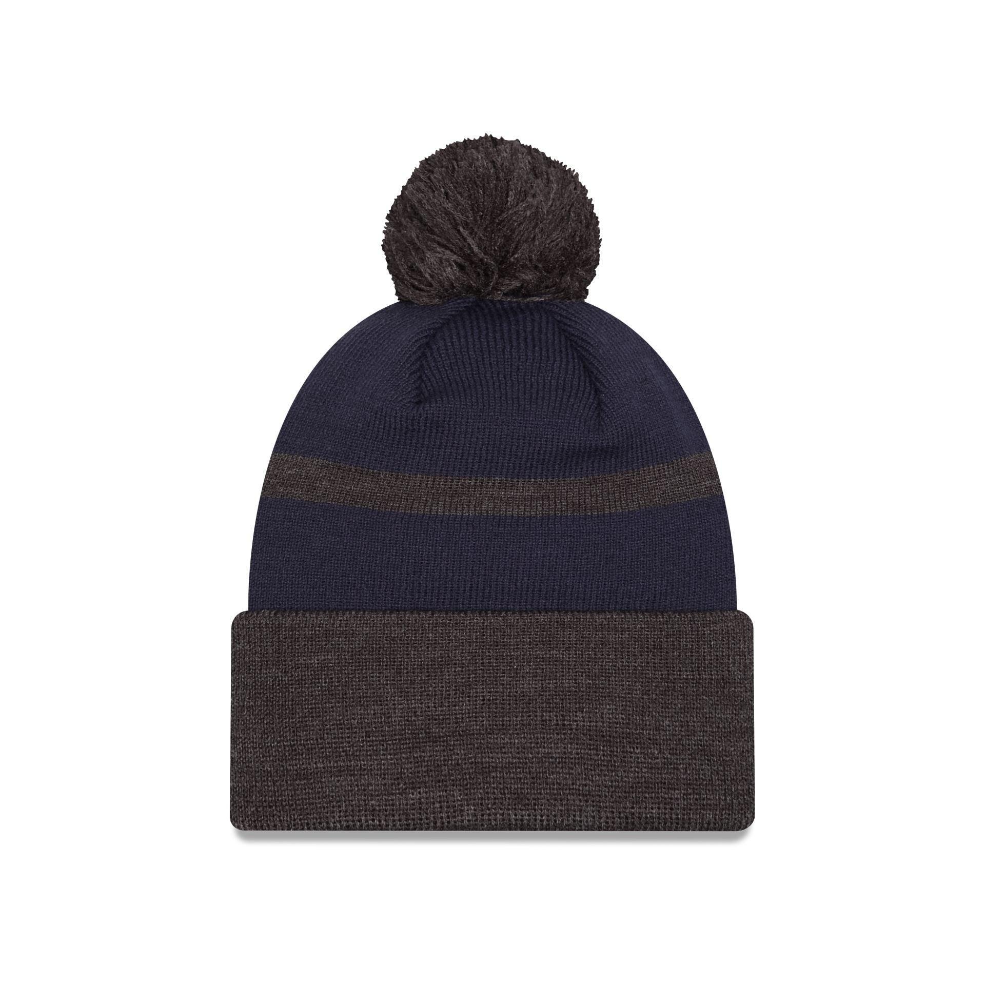 LA Galaxy 2025 MLS Kickoff Pom Knit Hat Male Product Image