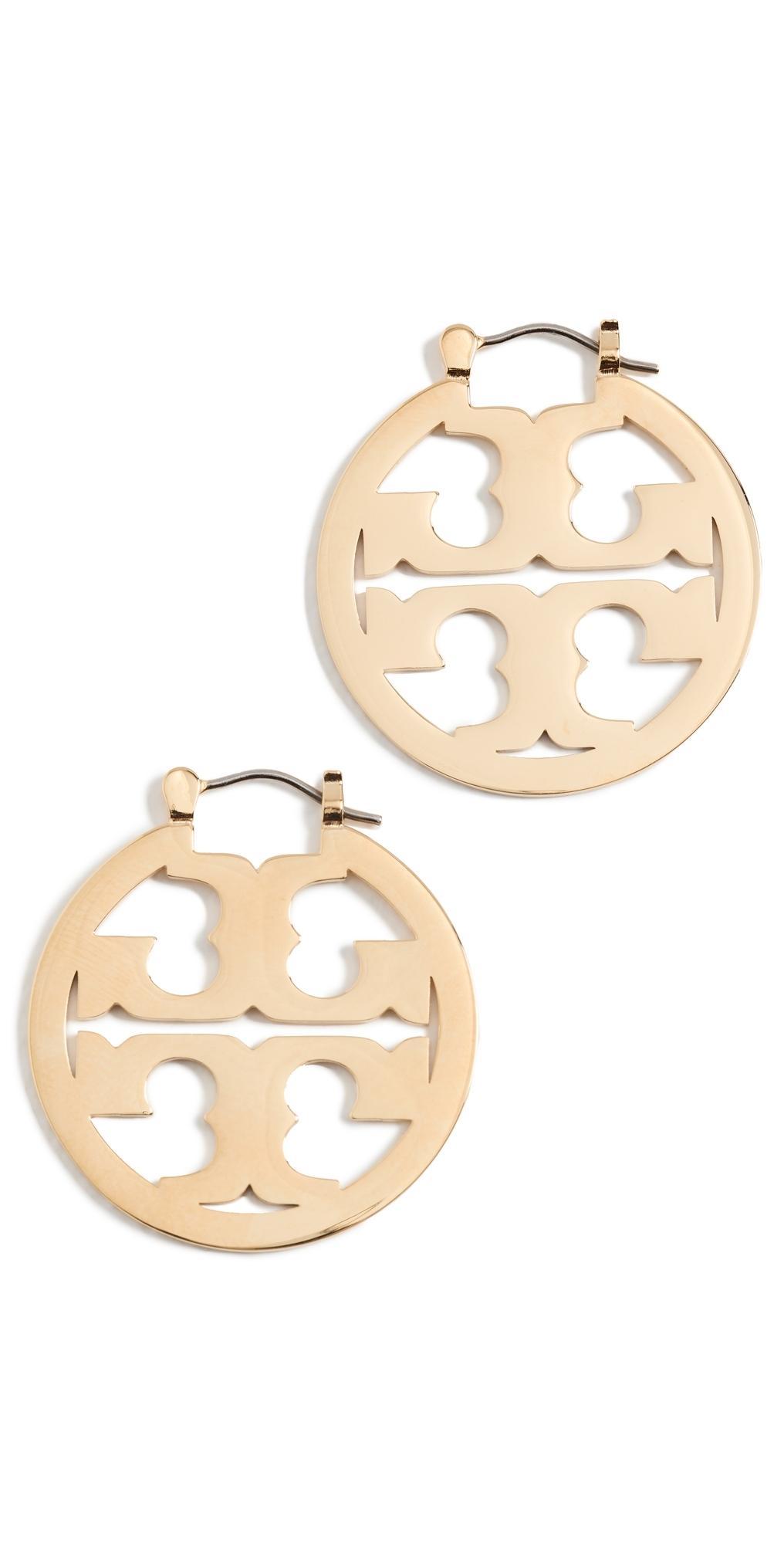 Tory Burch Miller Small Hoop Earrings Product Image