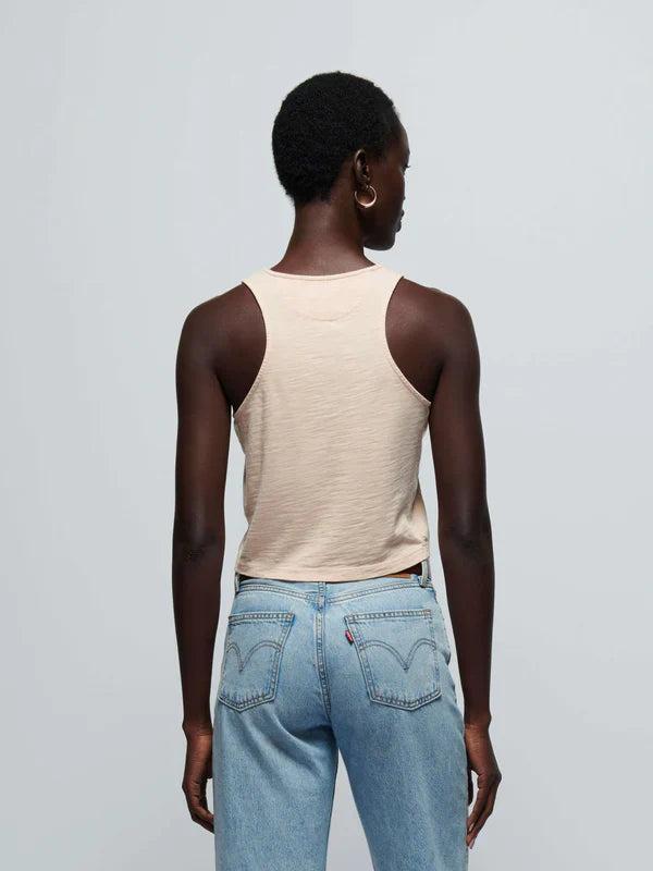 Nation LTD Bree Tank With Contrast Inset in Bisque Product Image