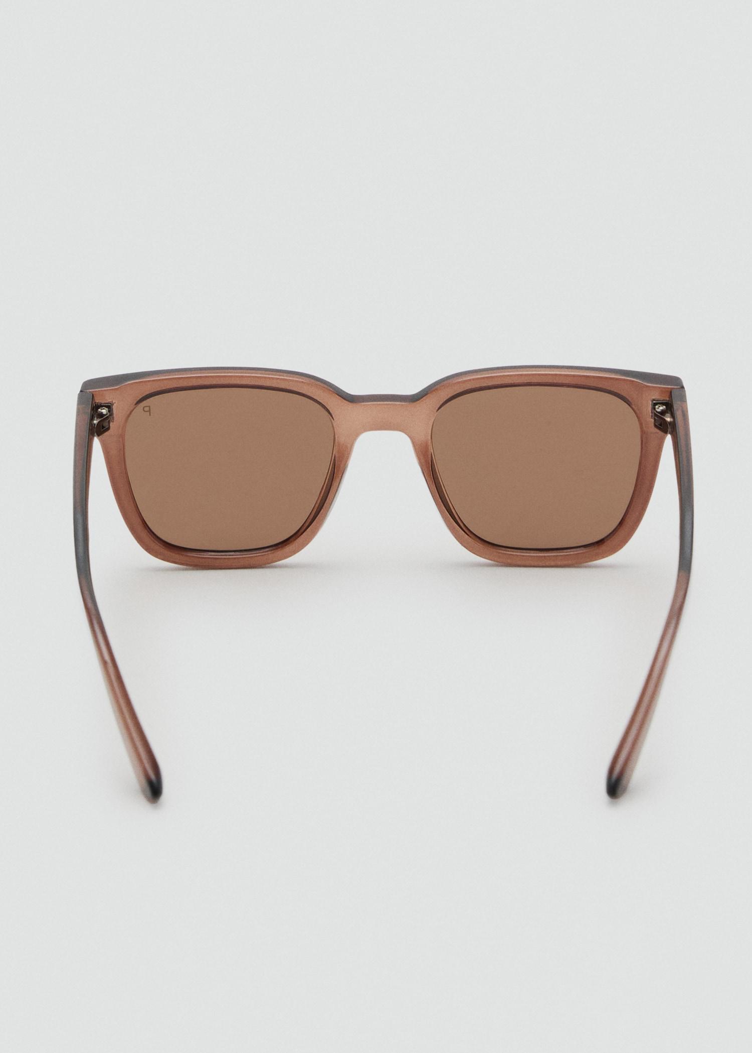 Rectangular-frame sunglasses - Men | MANGO USA Product Image