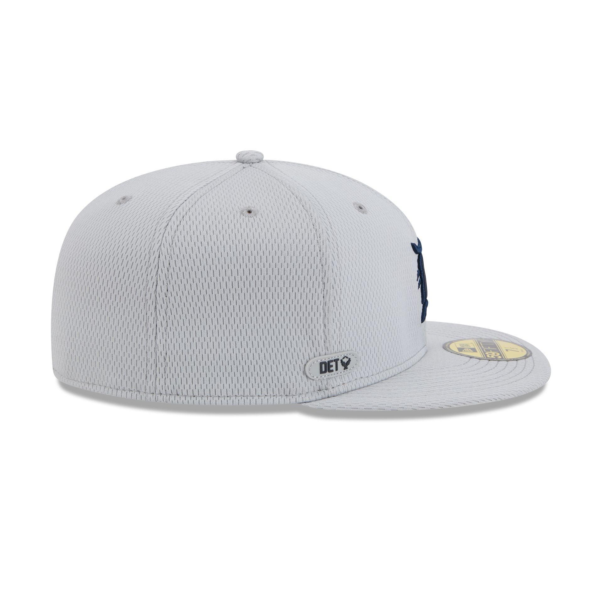 Detroit Tigers 2025 Clubhouse Gray 59FIFTY Fitted Hat Male Product Image