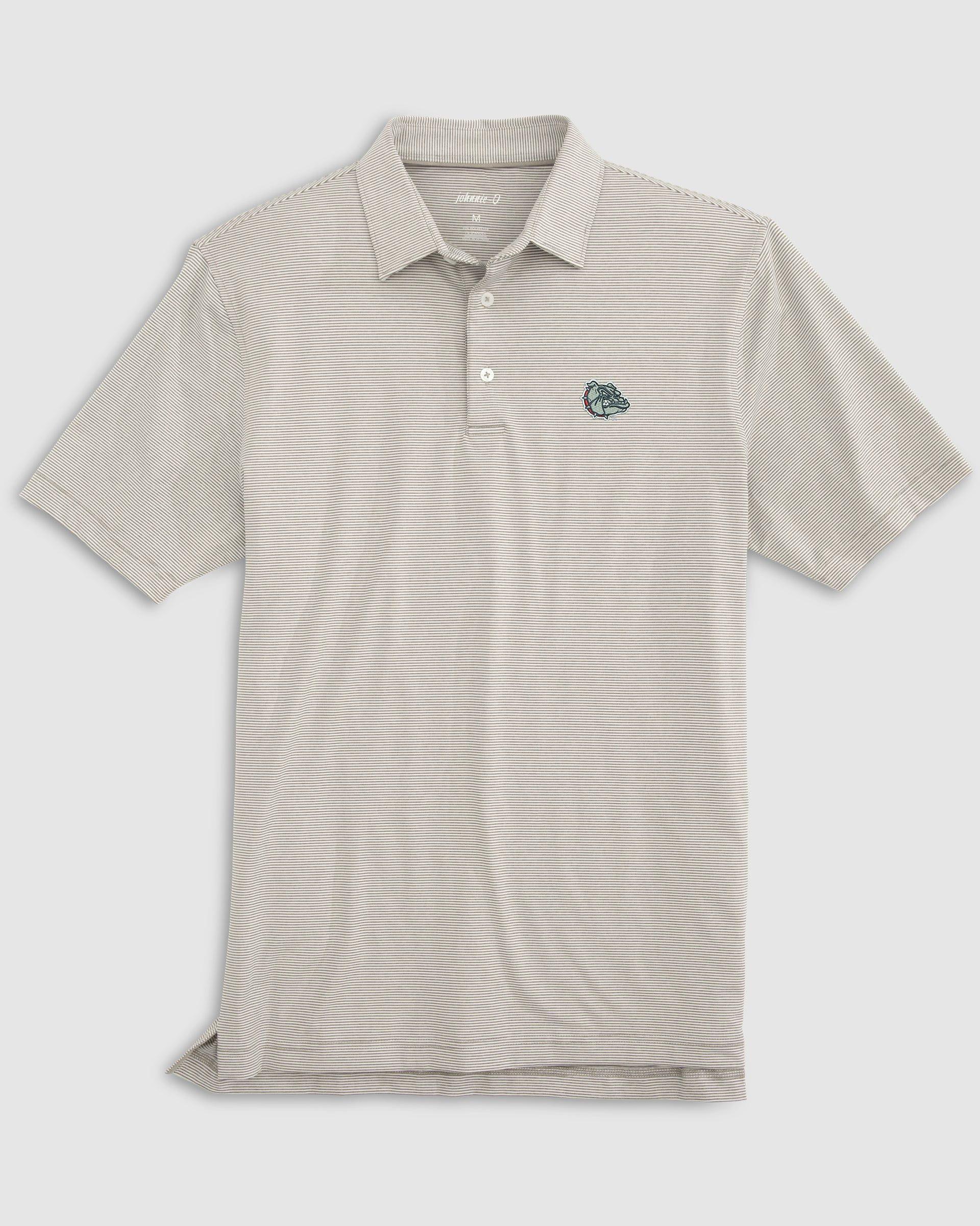 San Jose Sharks Lyndonn Striped Jersey Performance Polo Product Image
