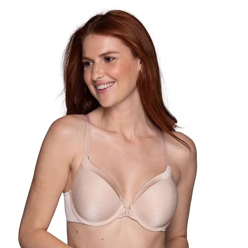 Vanity Fair Lingerie Illumination Front-Closure 3-Way Convertible Bra 75339, Womens Black Black Product Image