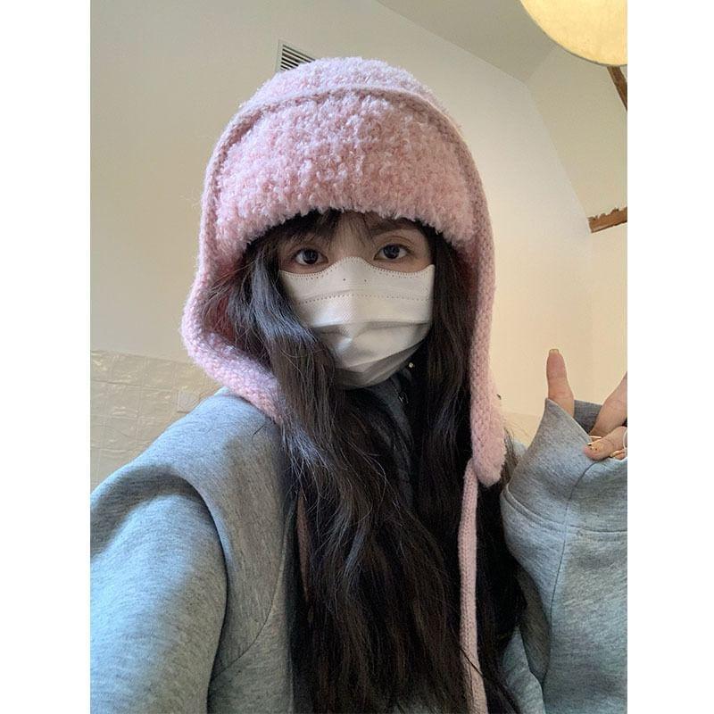 Knit Trapper Hat Product Image