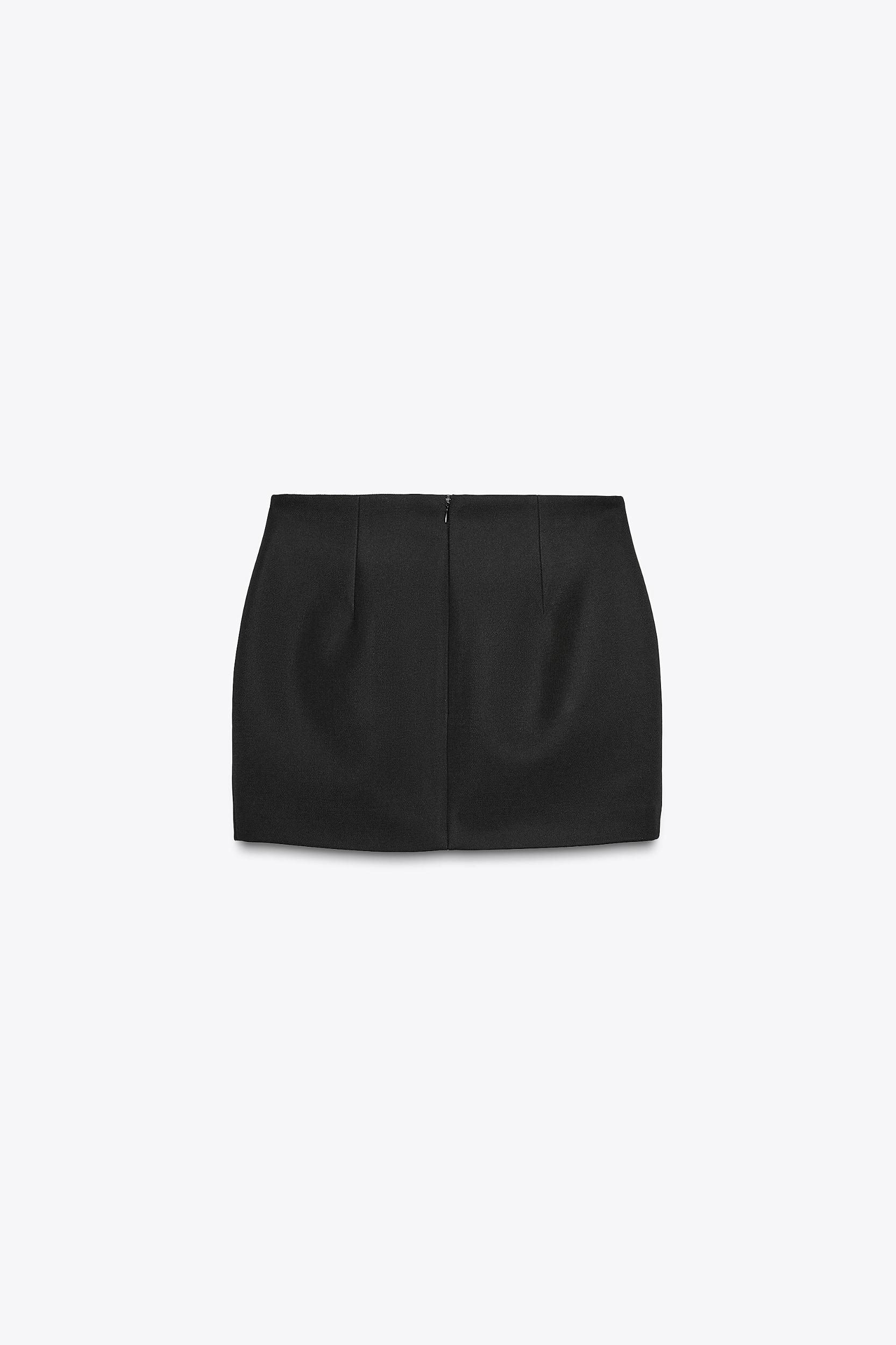 SLIT MINI SKIRT Product Image