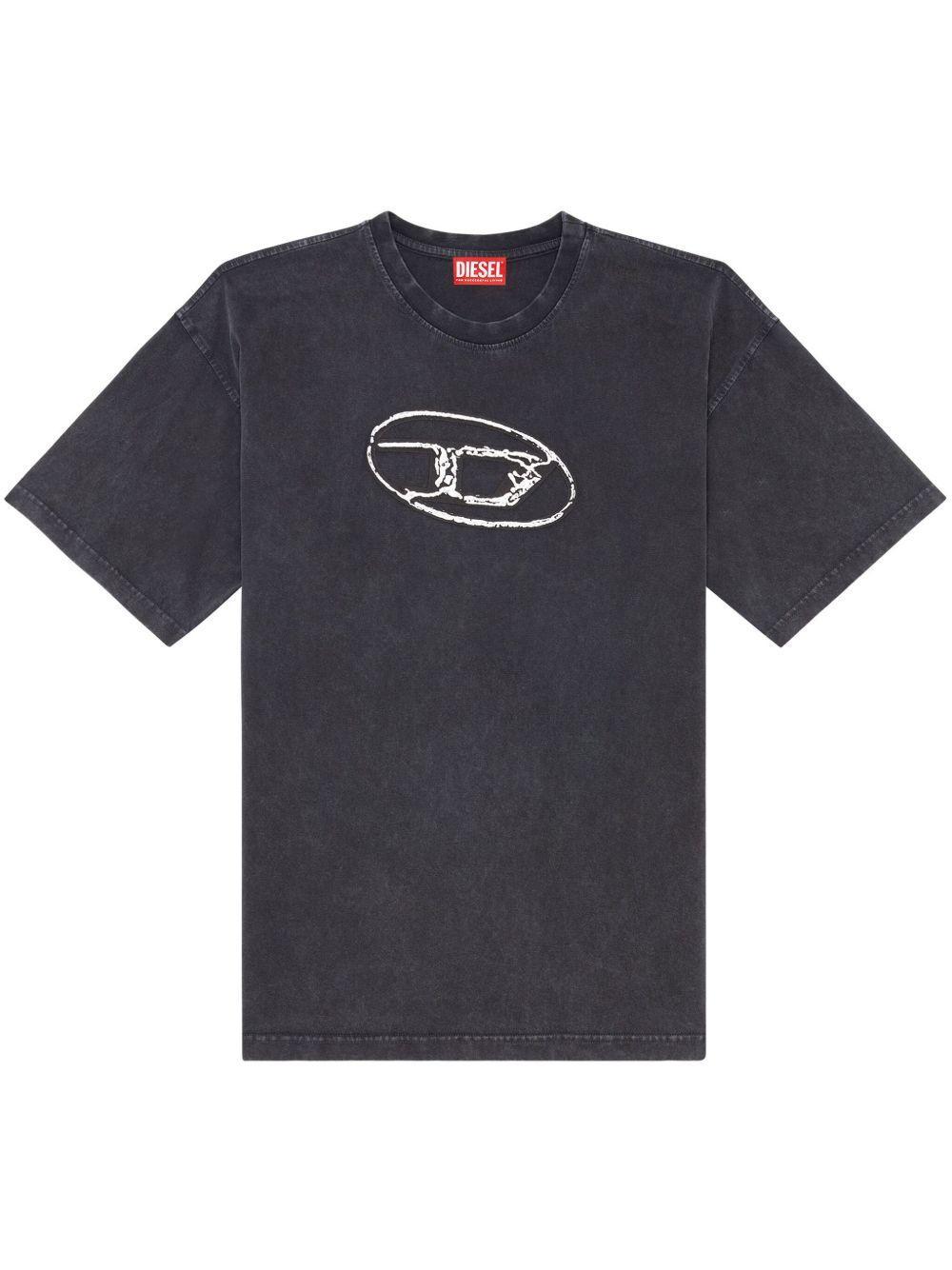 logo-print cotton T-shirt Product Image
