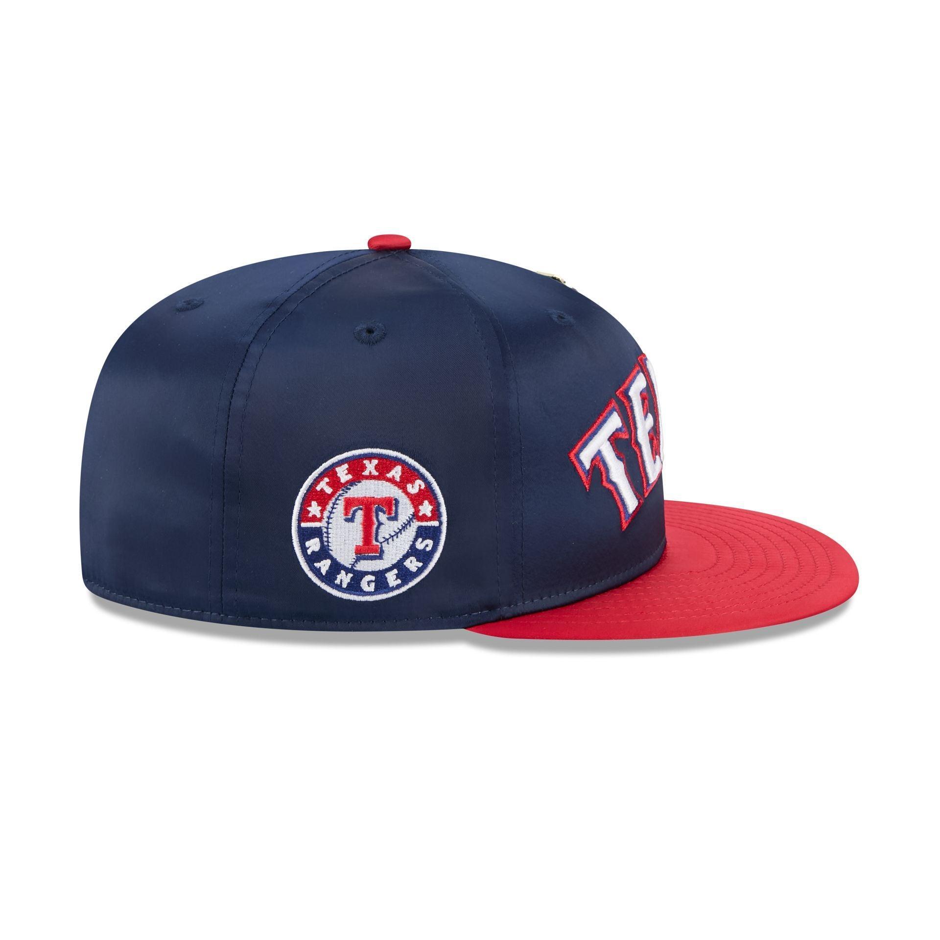 Texas Rangers Spring Satin 59FIFTY Fitted Hat Male Product Image